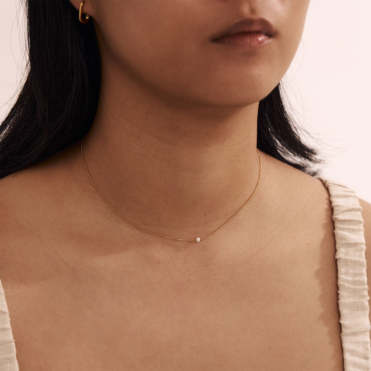 Elegant Gold Pearl Choker Necklace for Women - Perfect for Weddings, Parties & Special Occasions
