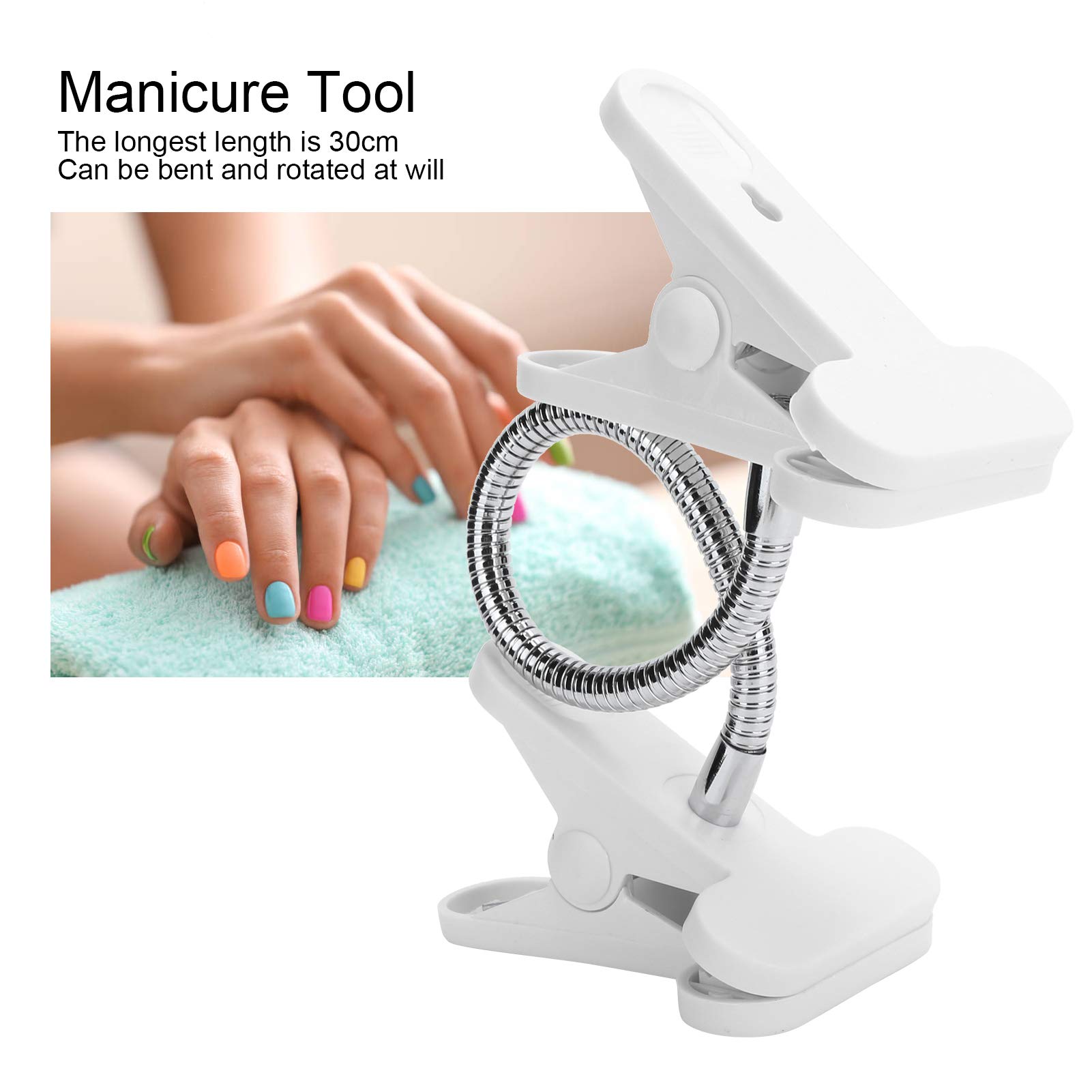 Professional Nail Art Practice Hand Model Holder - Manicure Tools & Equipment with Hand Fixing Clamp for Nail Artists | Perfect for Salon, Home Practice & Nail Art Training