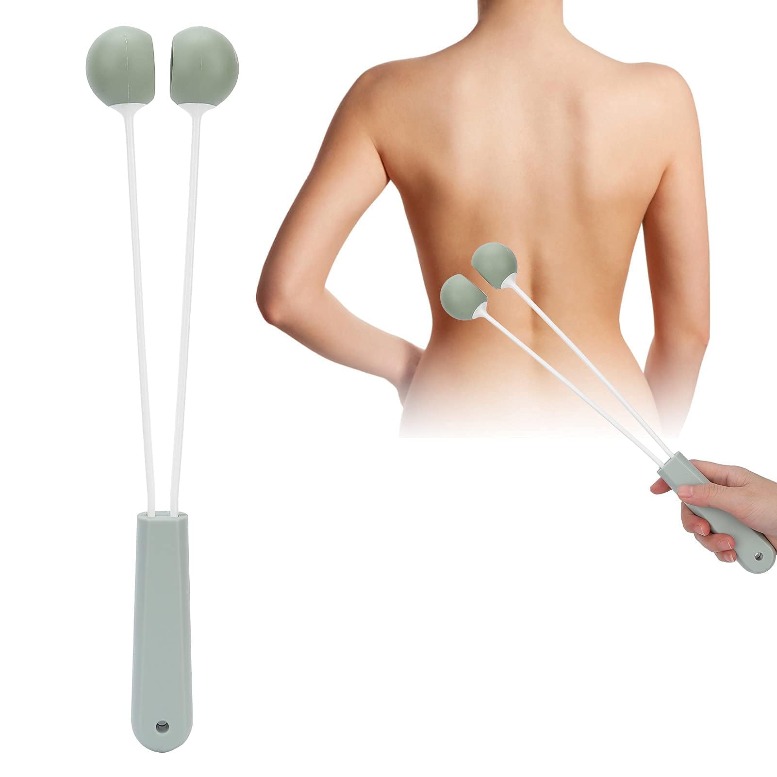 Handheld Percussion Massage Hammer - Manual Silicone Muscle Massager for Neck, Back, Shoulder, Arms & Legs - Relieve Fatigue & Soreness - Perfect for Post-Workout Recovery, Office Stress Relief & Home Relaxation