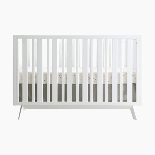 Second Story Home Prague Crib - Modern Baby Crib for Nursery | Safe & Stylish Infant Bed for Newborns | Perfect for Small Spaces & Cozy Bedrooms