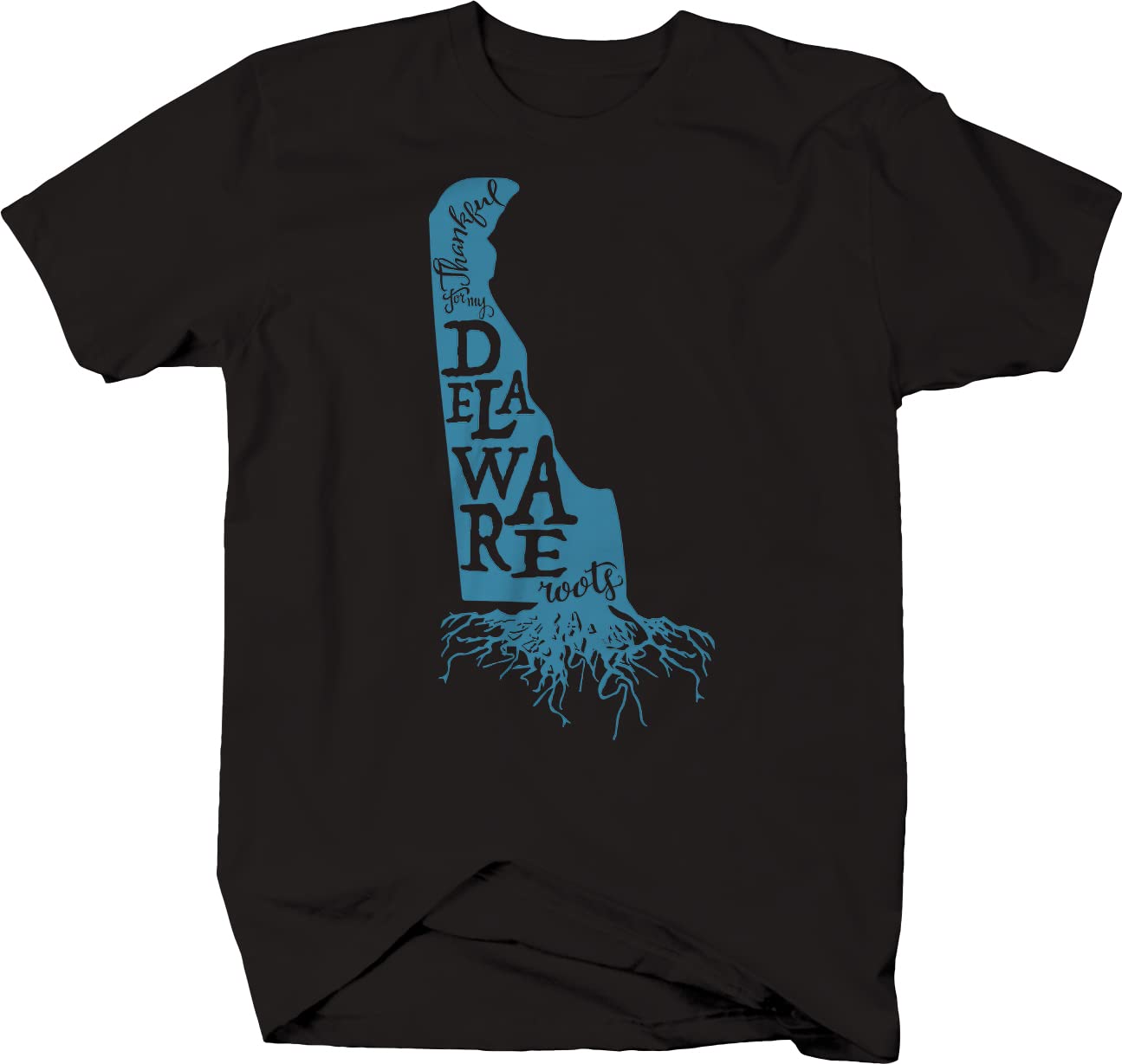 Premium Delaware Home Roots Men's T-Shirts - Soft Cotton Casual Tees for Everyday Wear & Comfort | Perfect for Work, Travel & Outdoor Activities