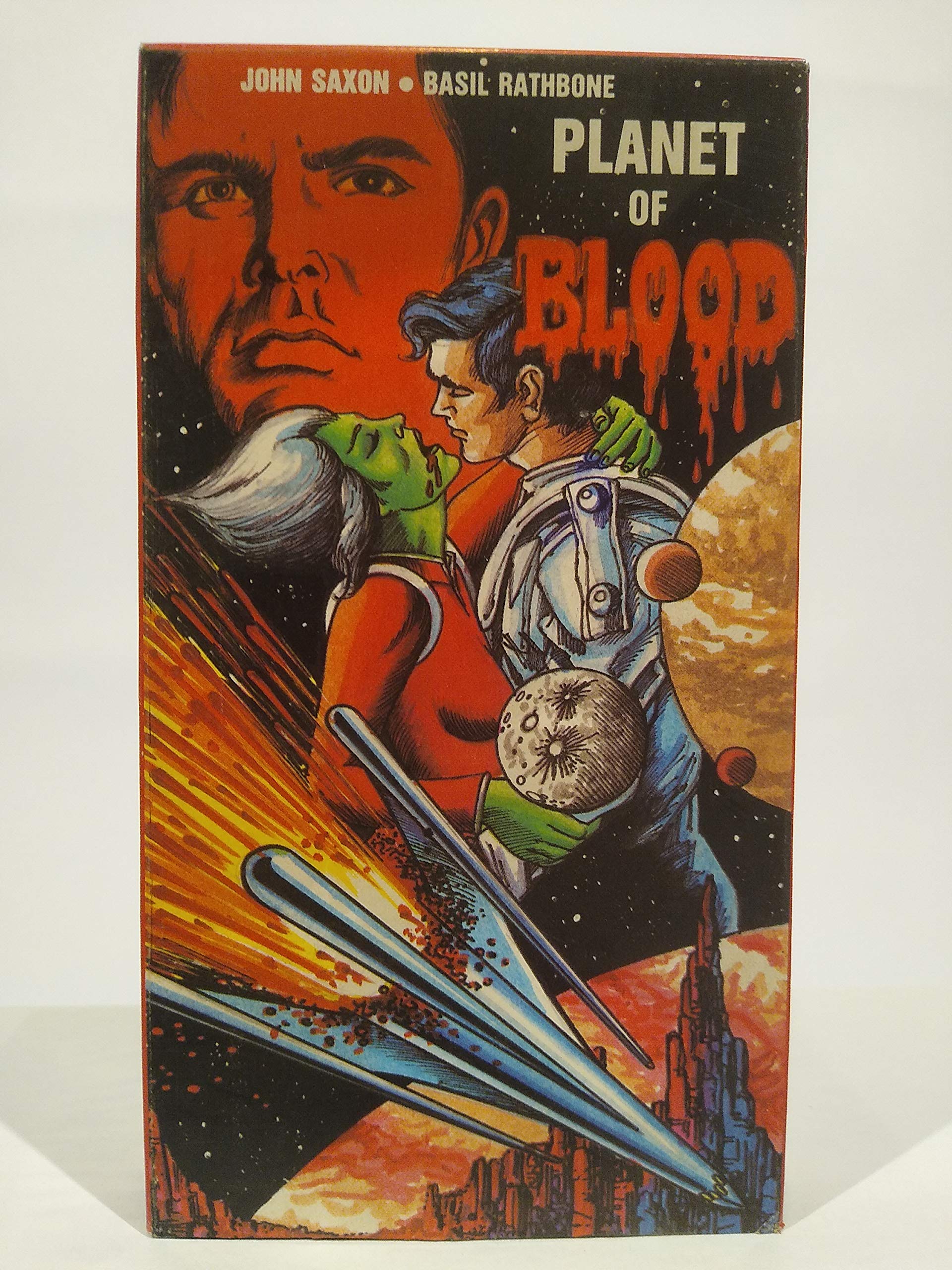 Planet of Blood (Queen of Blood) 1966 Sci-Fi Horror VHS - Classic Vampire Movie for Collectors & Retro Film Nights