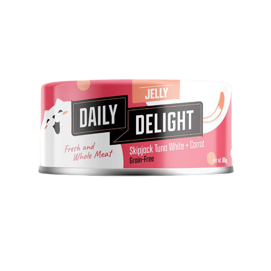 Premium Grain-Free Jelly Wet Cat Food with Carrots, Sweet Corn, Sasami & Cheese - 80g Easy Digestible Healthy Meal for Adult & Senior Cats - Perfect for Picky Eaters & Daily Nutrition Boost