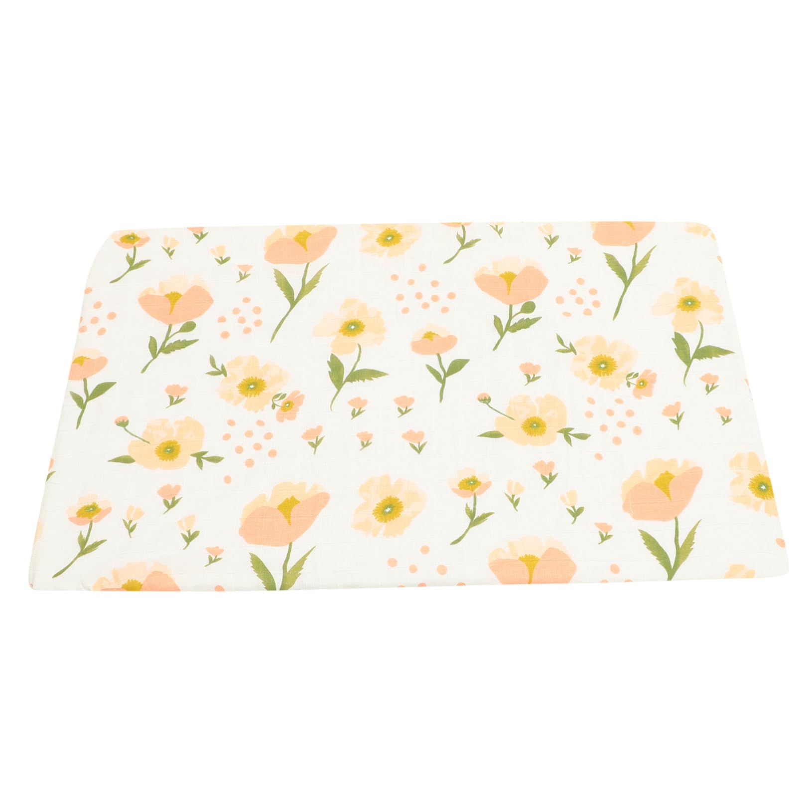 Wakauto Reusable Cotton Changing Pad Cover for Newborn Baby Boys & Girls - Soft, Waterproof Diaper Changing Mat for Nursery, Travel & On-the-Go Use