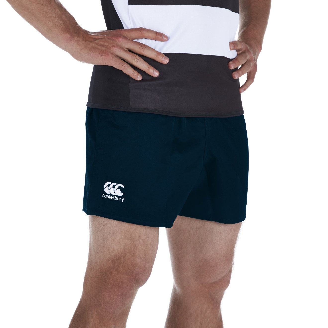 Canterbury Men's Professional Rugby Shorts - Breathable Quick-Dry Sports Shorts for Training & Matches - Perfect for Rugby, Gym & Outdoor Activities