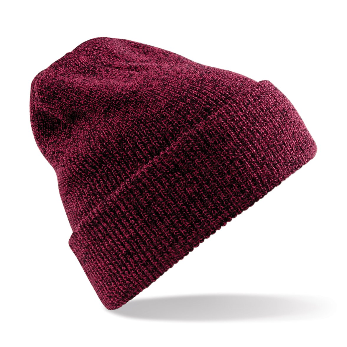 Beechfield Heritage Women's Premium Plain Winter Beanie Hat - Soft Knit Warm Beanie for Cold Weather, Outdoor Activities & Casual Style