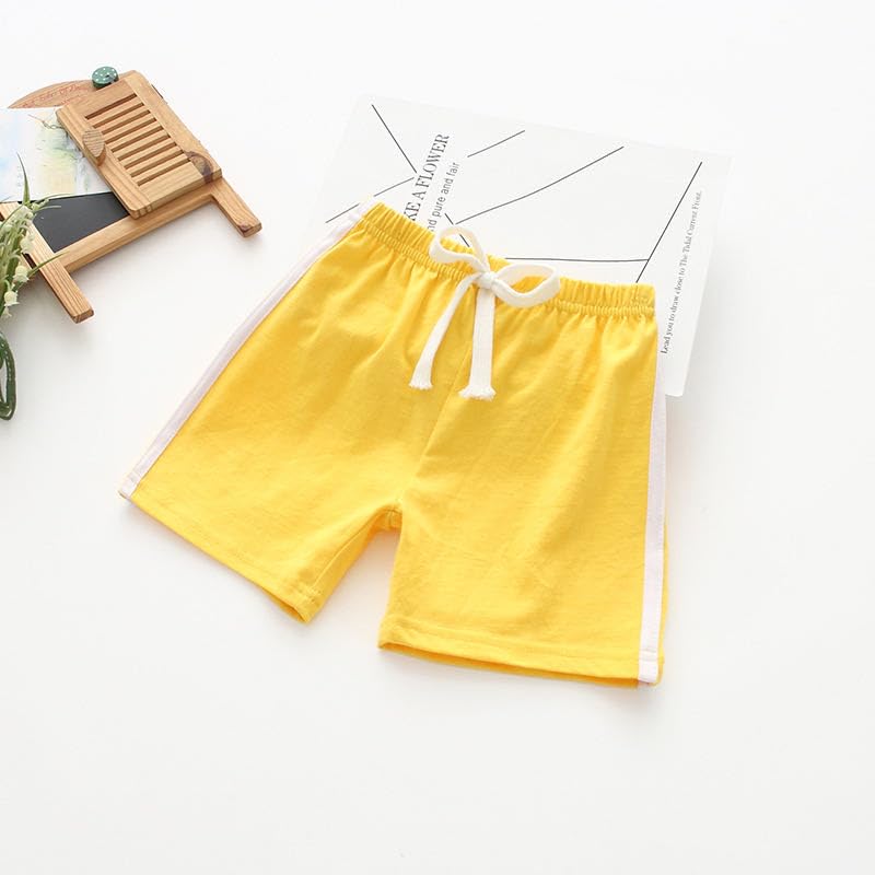 **Boys & Girls Summer Cotton Running Shorts for Toddlers - Comfortable Athletic Casual Shorts for Kids - Perfect for Playtime, Sports & Outdoor Activities**