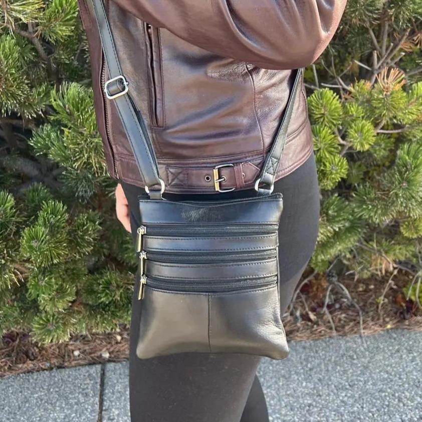 RFID Blocking Crossbody Bag for Women - Anti-Theft Travel Purse with Adjustable Strap - Perfect for Commuting, Shopping & Travel
