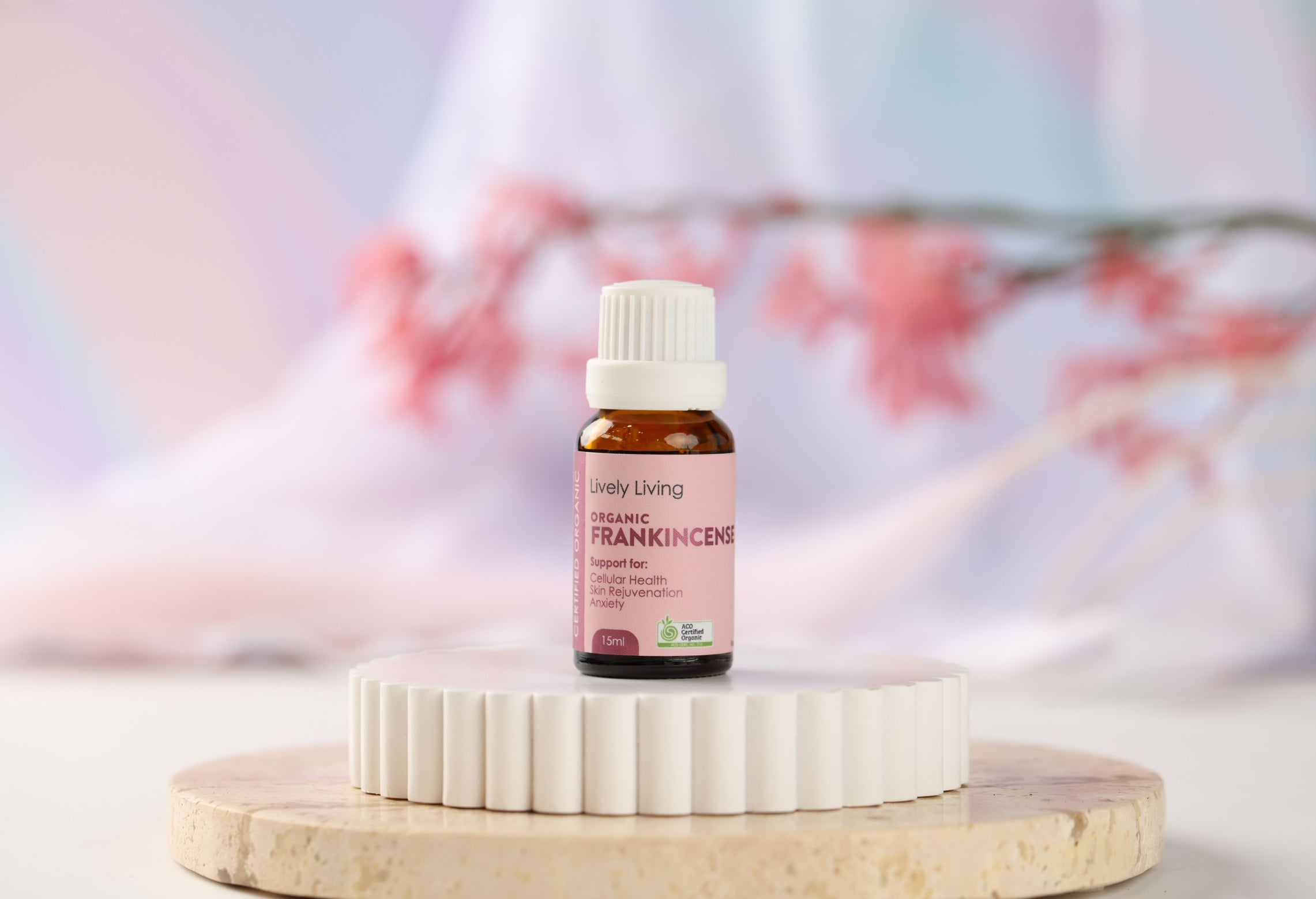 Organic Frankincense Essential Oil 15ml - Pure Therapeutic Grade for Aromatherapy, Meditation & Skin Care