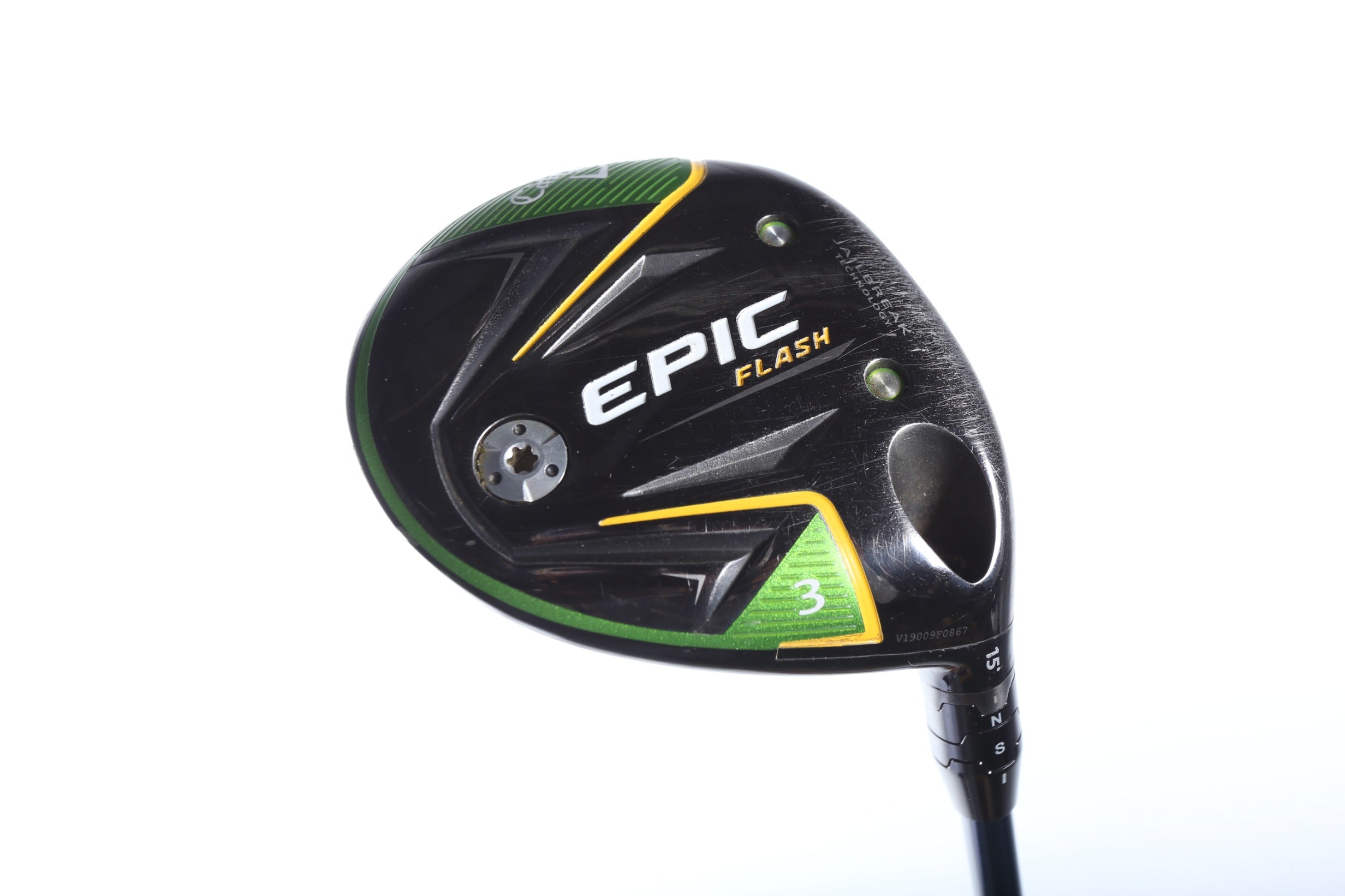 Used Callaway Epic Flash 3 Wood Right Handed 15° Ladies Flex Golf Club - Perfect for Women Golfers on the Course