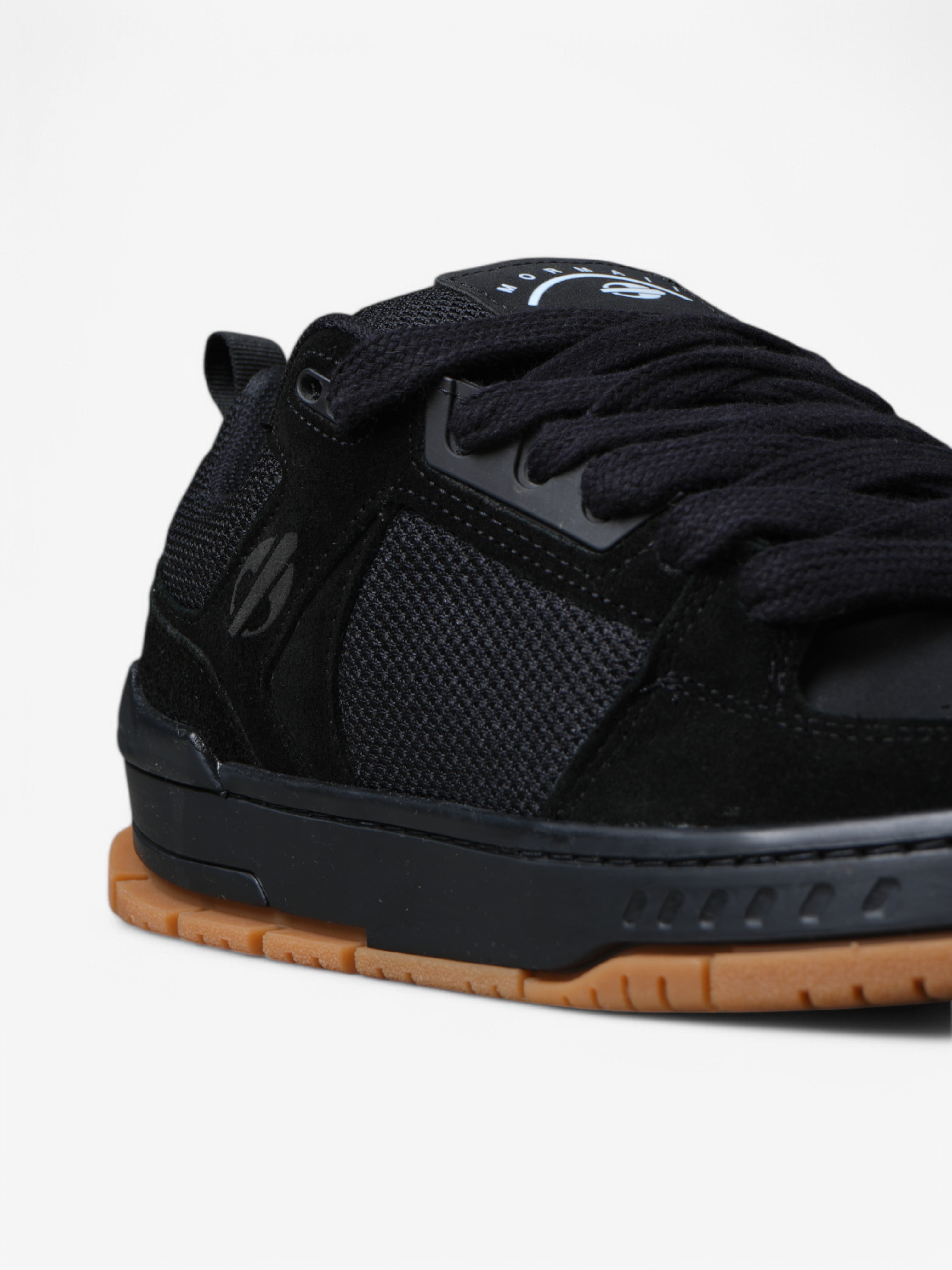 Mormaii Crest Black Brown Sneakers - Comfortable & Stylish Men's Running Shoes for Outdoor Activities and Casual Wear