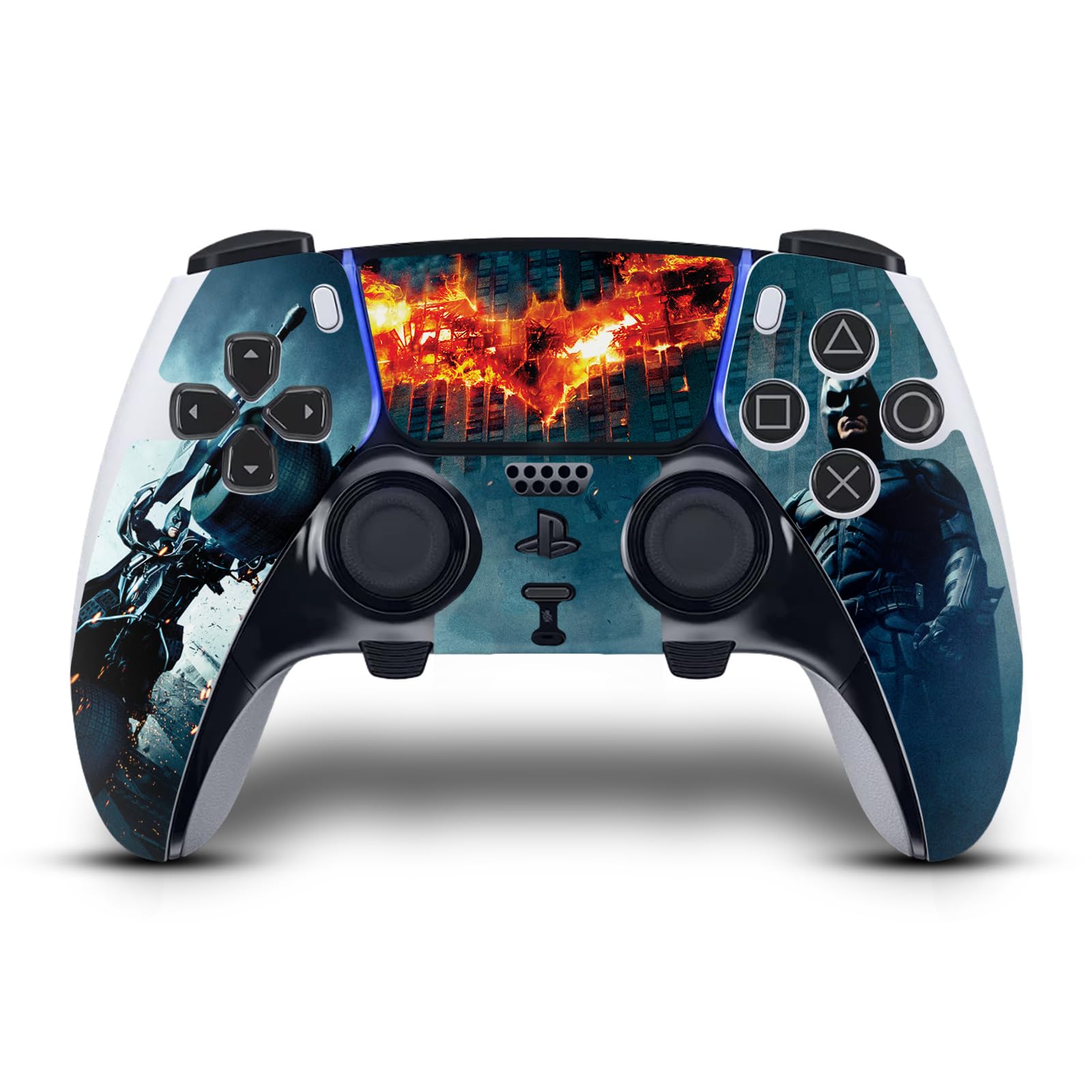 Official Dark Knight Batman Vinyl Sticker for PS5 DualSense Edge Controller - Gaming & Decor