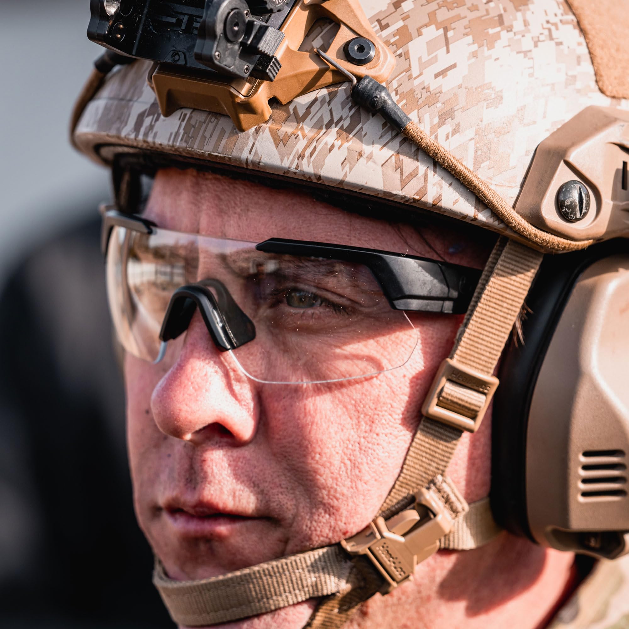 Magpul Defiant Tactical Glasses - Polarized Sports Sunglasses for Men - Shooting, Cycling & Outdoor Activities