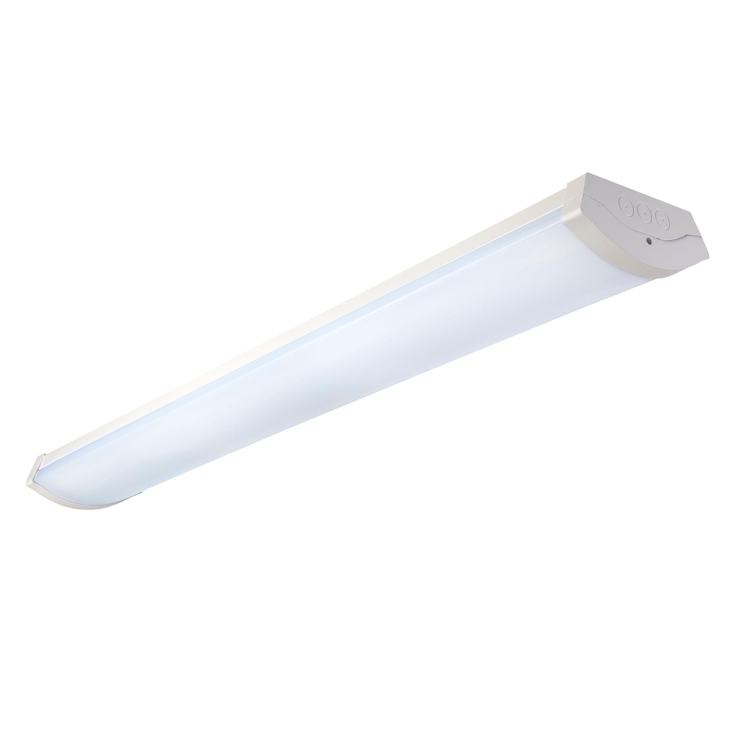 5FT LED Batten Light Fixture - 58W Dual LED Tube - Bright Energy Efficient Shop Lighting for Warehouse, Garage & Workshop
