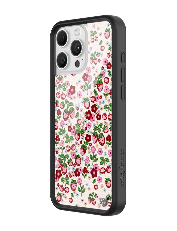 Berry World iPhone Case - Premium Protective Cover for iPhone 13/14/15 Pro Max - Slim Shockproof & Scratch Resistant - Perfect for Work, Travel & Outdoor Activities