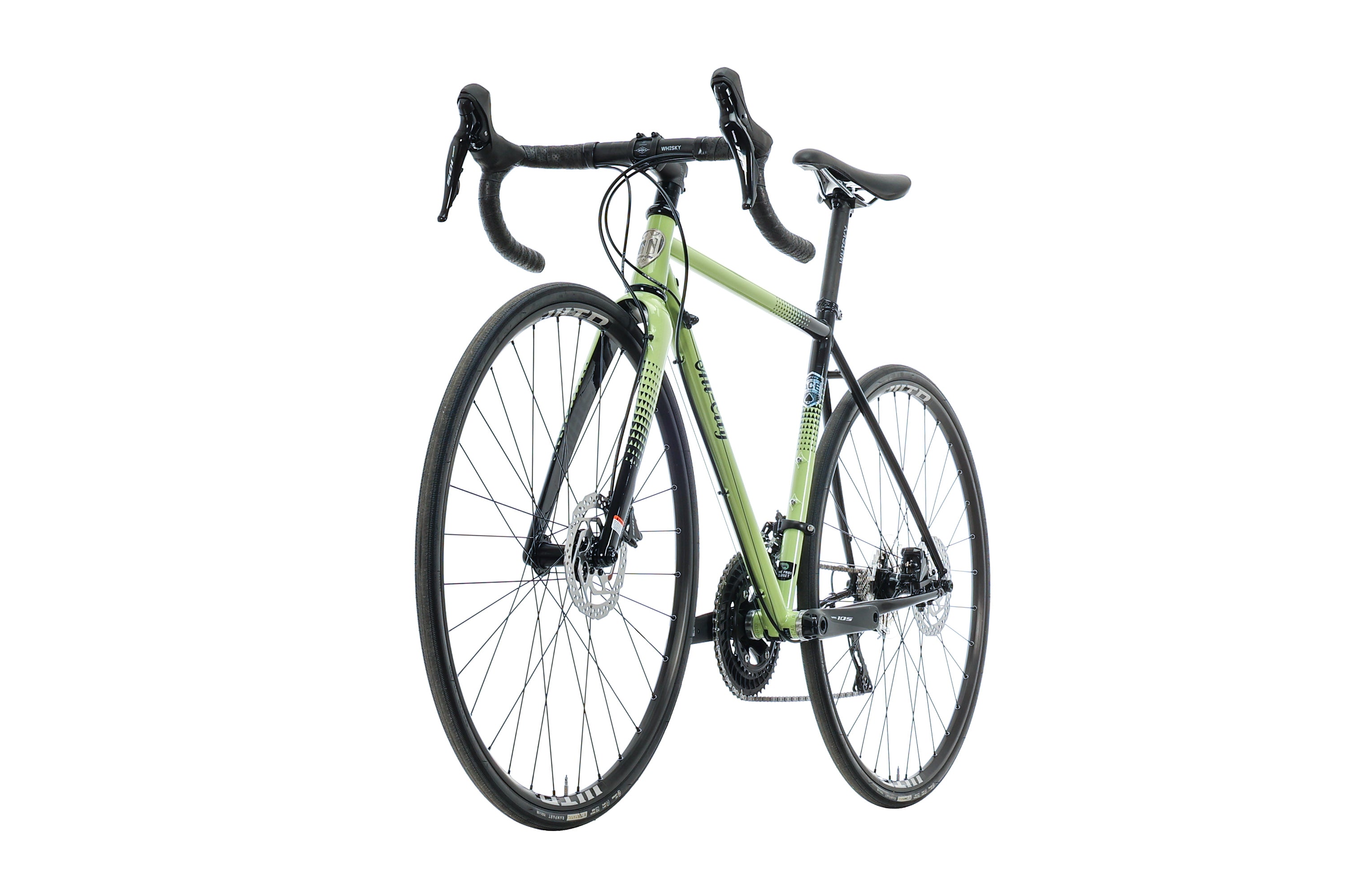 All City Zig Zag 105 Road Bike 2023 - 46cm Lightweight Aluminum Frame, Shimano 105 Groupset - Perfect for Commuting, Fitness Riding & Urban Adventures