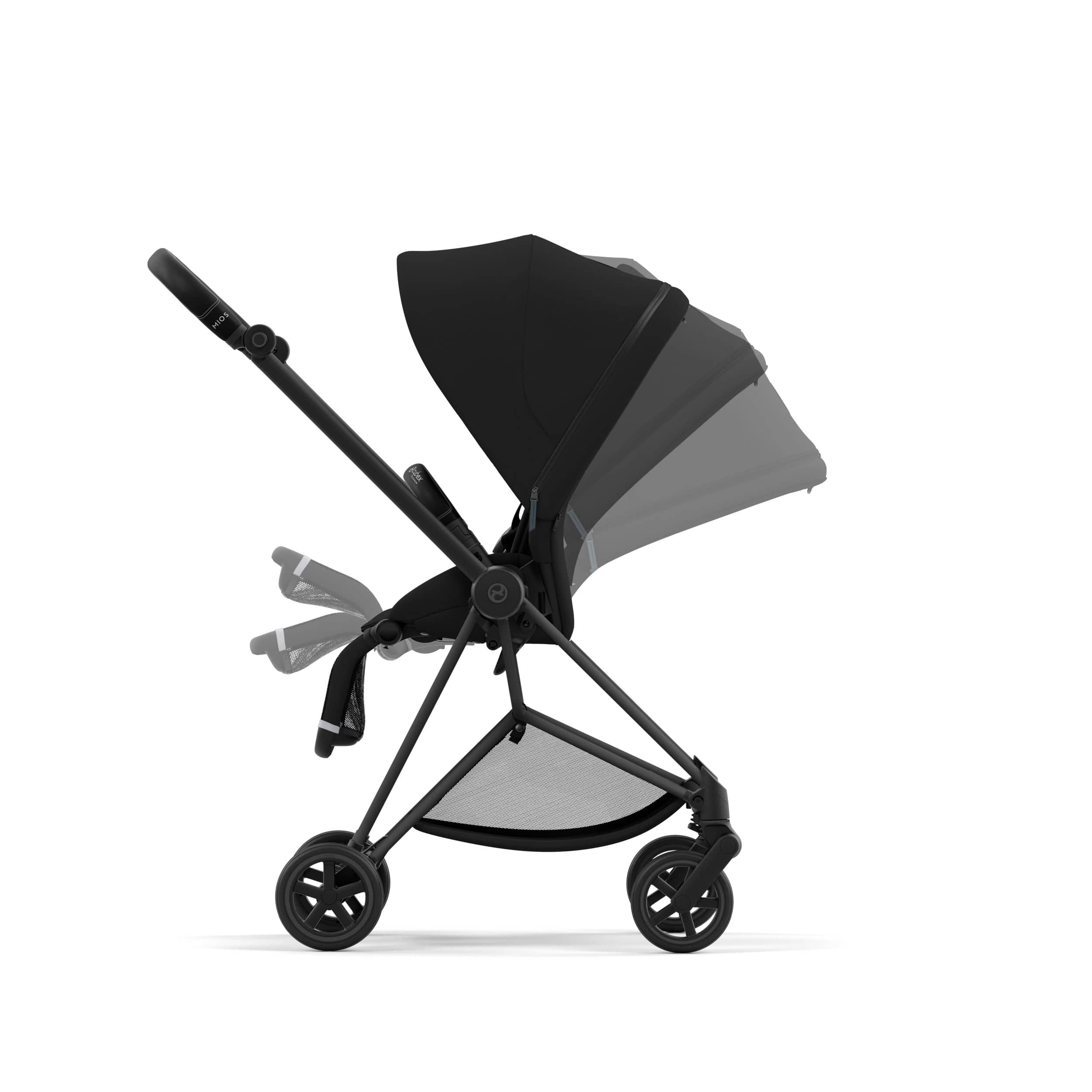 Cybex Mios 3 Lightweight Travel Stroller - Compact Foldable Baby Stroller with Adjustable Seat | Perfect for City Walks, Travel & Everyday Use