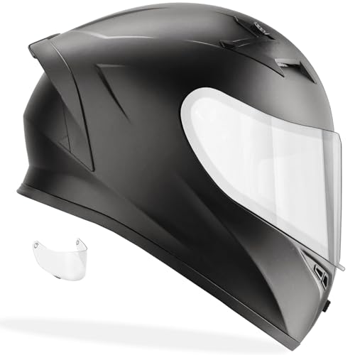 Matte Black - Chrome & Clear Shields