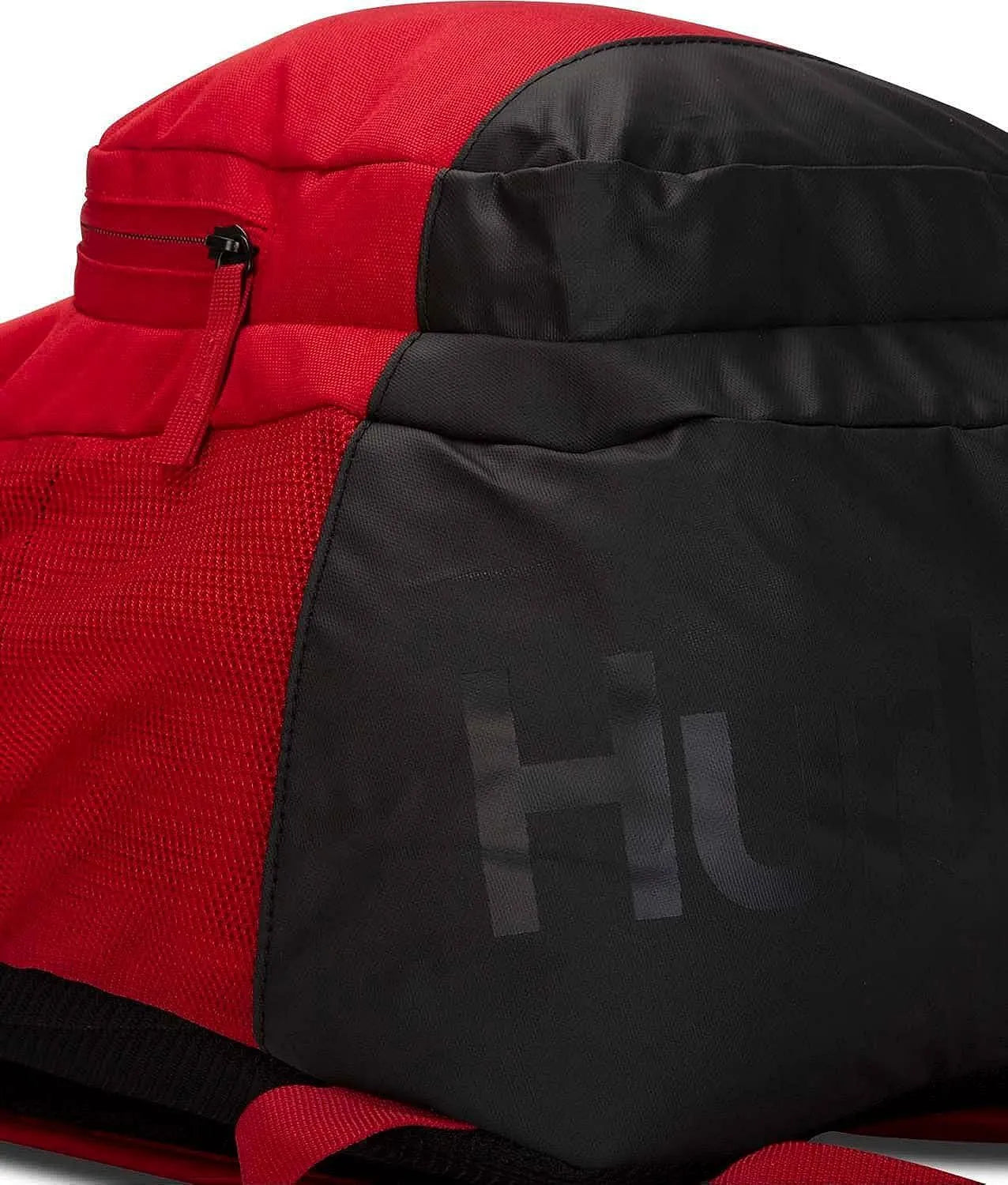 Hurley Blockade II Solid Red Backpack - Durable Water-Resistant Daypack for School, Travel & Outdoor Adventures
