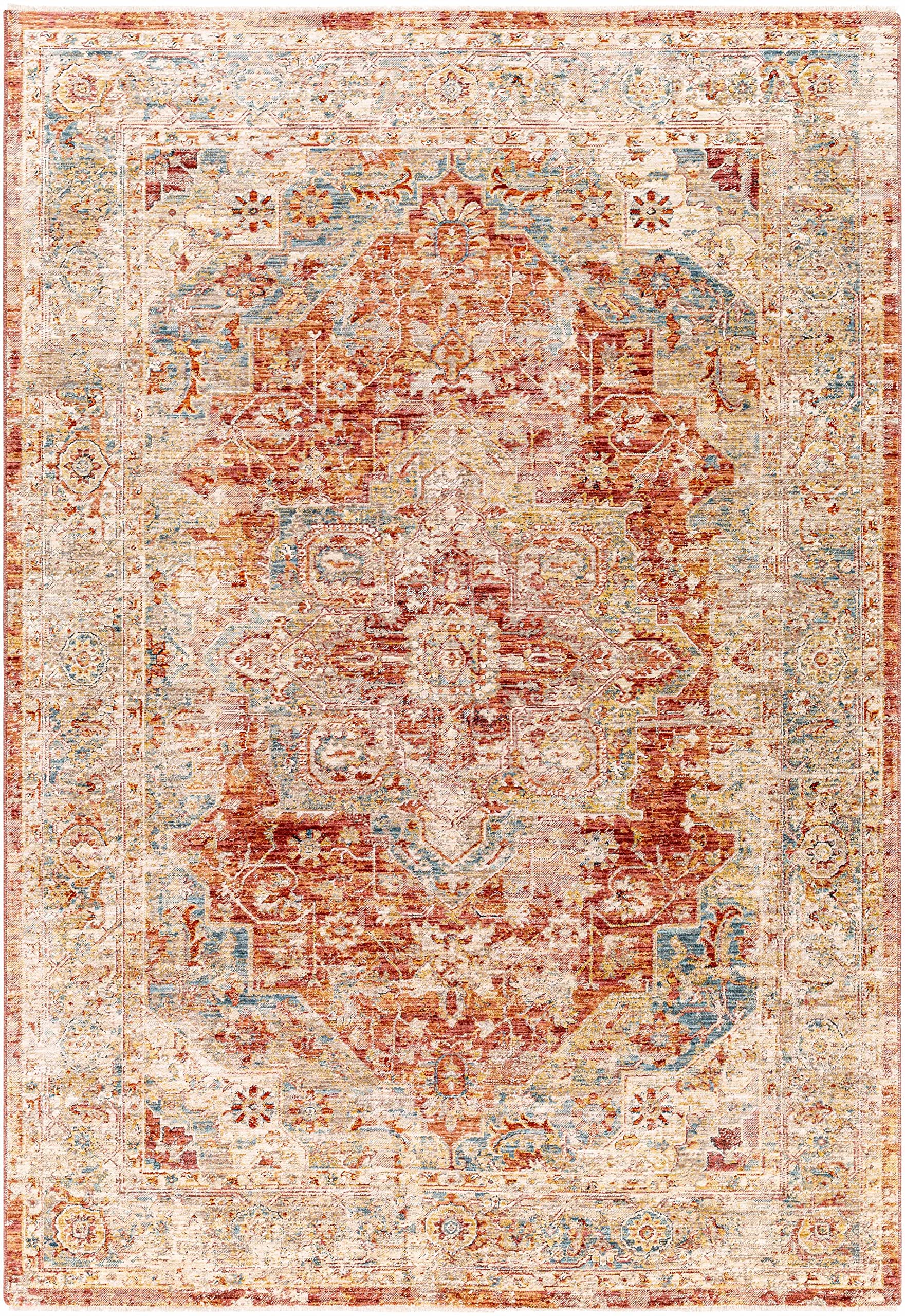 Hauteloom Lono Traditional Area Rug 12' x 15' - Black, Purple, Red - Soft & Durable for Living Room, Bedroom, Office - Perfect for Home Decor, Family Gatherings & Cozy Spaces