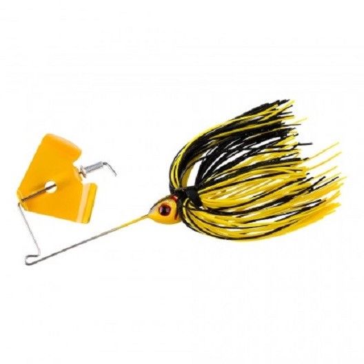 Booyah Pond Magic Buzzbait 1/8 oz - Topwater Bass Fishing Lure for Freshwater & Pond Fishing - Perfect for Early Morning or Late Evening Bass Strikes