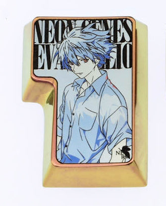 Premium EVA Anime Keycaps - Kaworu Nagisa Titanium Alloy ISO Enter Keycap for Mechanical Keyboards | Perfect for Gaming, Typing & Custom Keyboard Builds