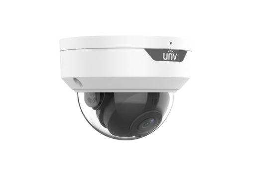 Uniview EC D4F28M V3 4MP Vandal-Proof IP Dome Security Camera with 2.8mm Lens & IR Night Vision - Ideal for Indoor/Outdoor Surveillance, Home & Business Security Monitoring