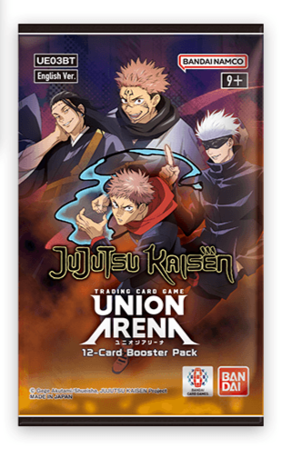 Jujutsu Kaisen Booster Pack - Union Arena Trading Card Game | Anime Collectible Cards for Battles & Deck Building | Perfect for Tournaments, Gifts & Anime Fans