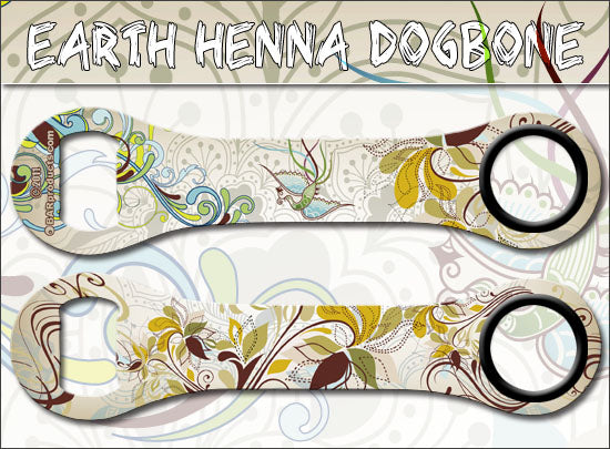 Earth Henna Dog Bone Opener - Natural & Safe Dog Chew Toy for Teeth Cleaning & Anxiety Relief | Perfect for Aggressive Chewers, Puppy Teething & Training Treats