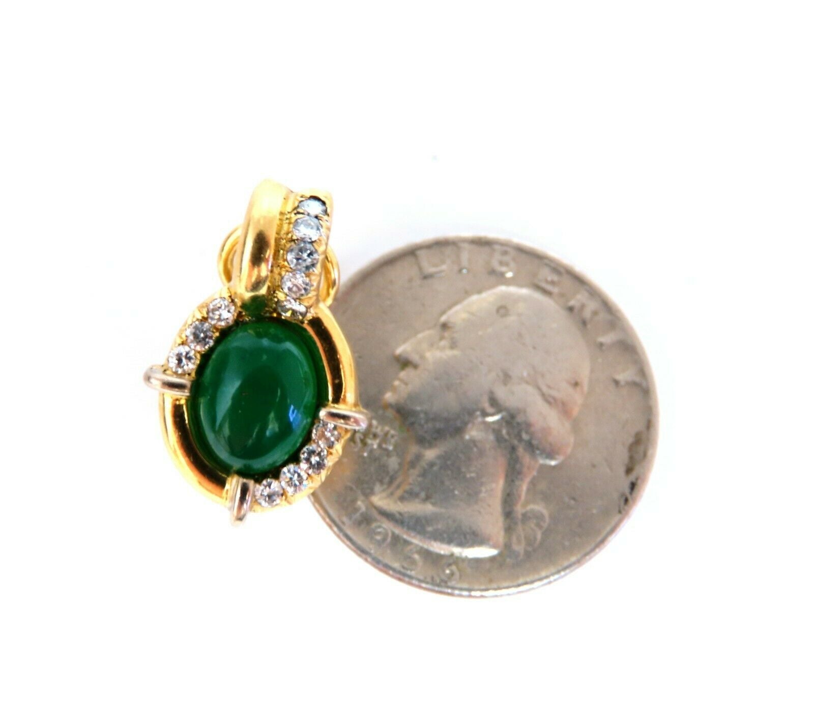 Natural Mint Green Quartz Diamond Clip Earrings - 18K Gold Contemporary Art Deco Style Jewelry for Women - Perfect for Weddings, Parties & Special Occasions
