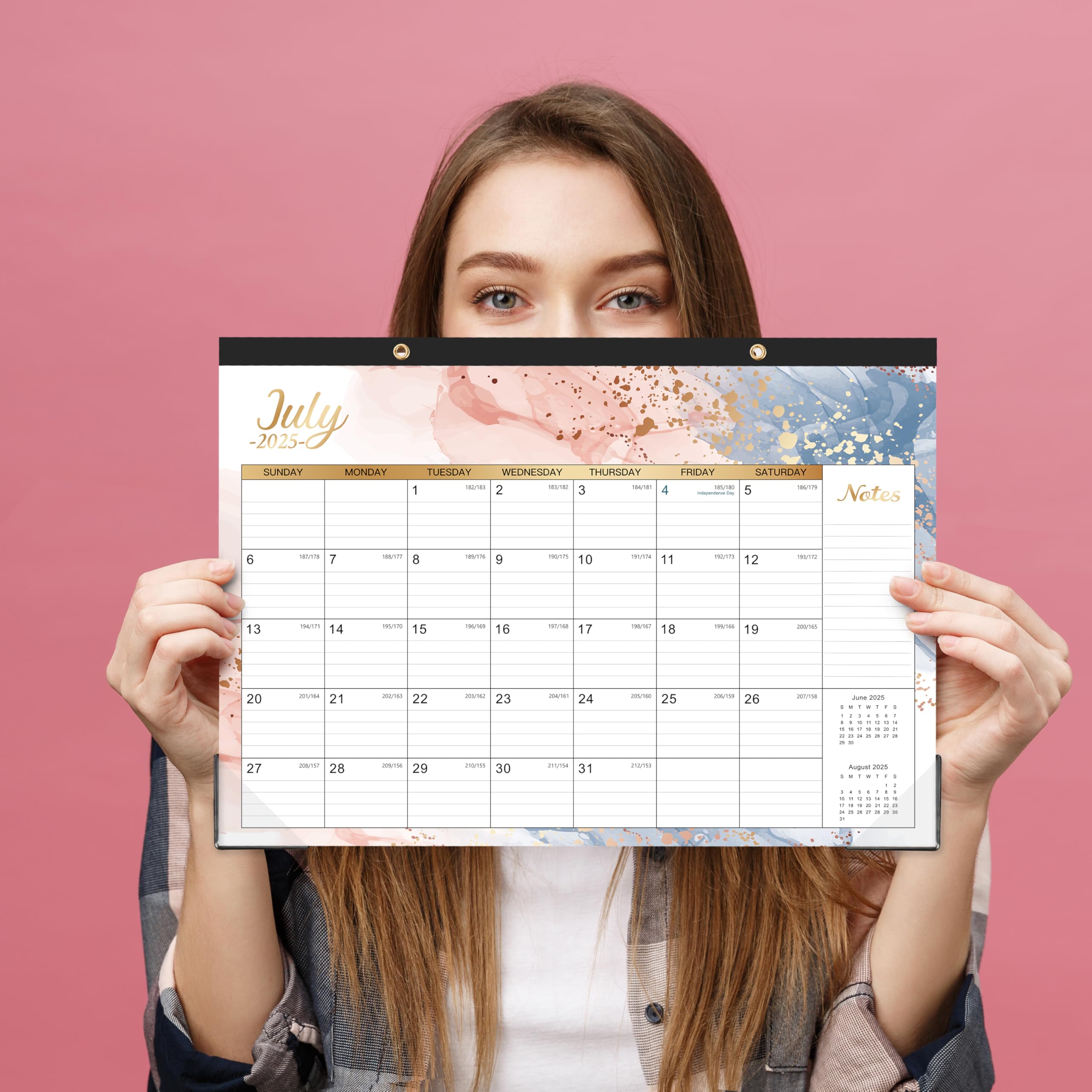 2025-2026 18-Month Wall & Desk Calendar - July 2025 to December 2026, 17