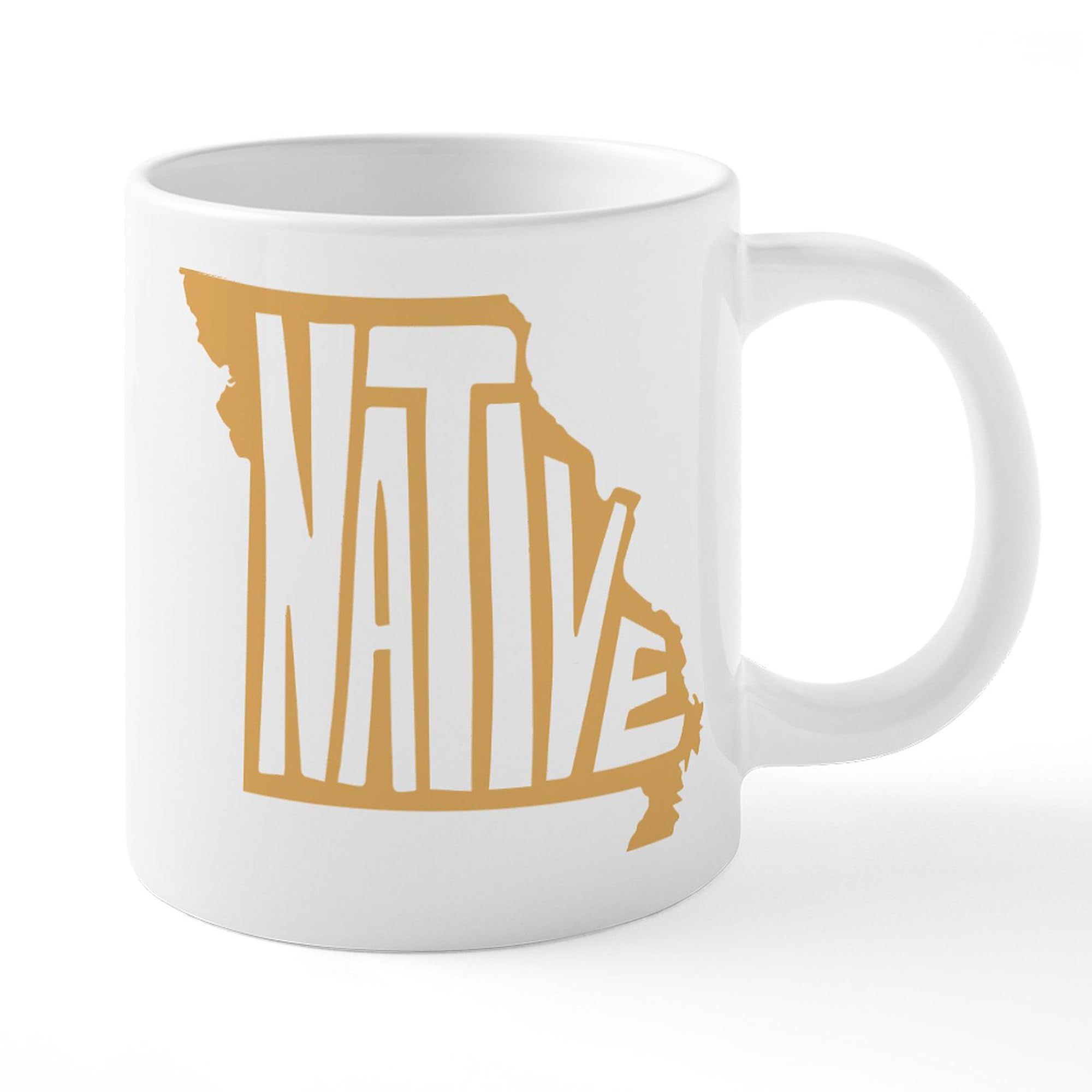 Missouri Native 20 oz Ceramic Coffee Mega Mug - Large Insulated Travel Tumbler for Hot & Cold Drinks - Perfect for Home, Office, Camping & Road Trips