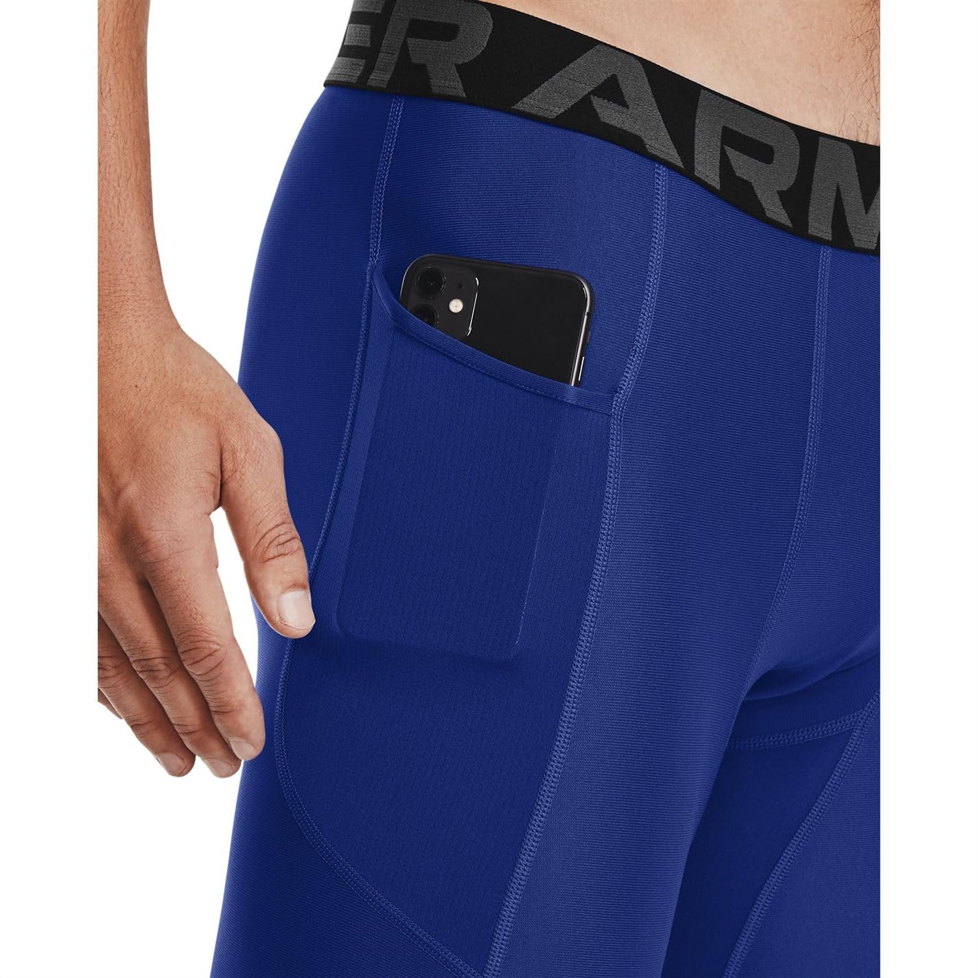 Under Armour Men's HeatGear Compression Workout Shorts - Moisture-Wicking & Breathable for Running, Gym & Sports Training