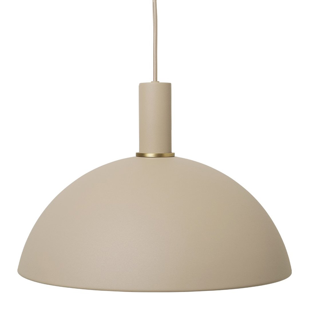 Ferm Living Dome Shade Collect Lighting - Modern Pendant Light for Living Room, Bedroom, and Dining Area | Scandinavian Style Home Decor