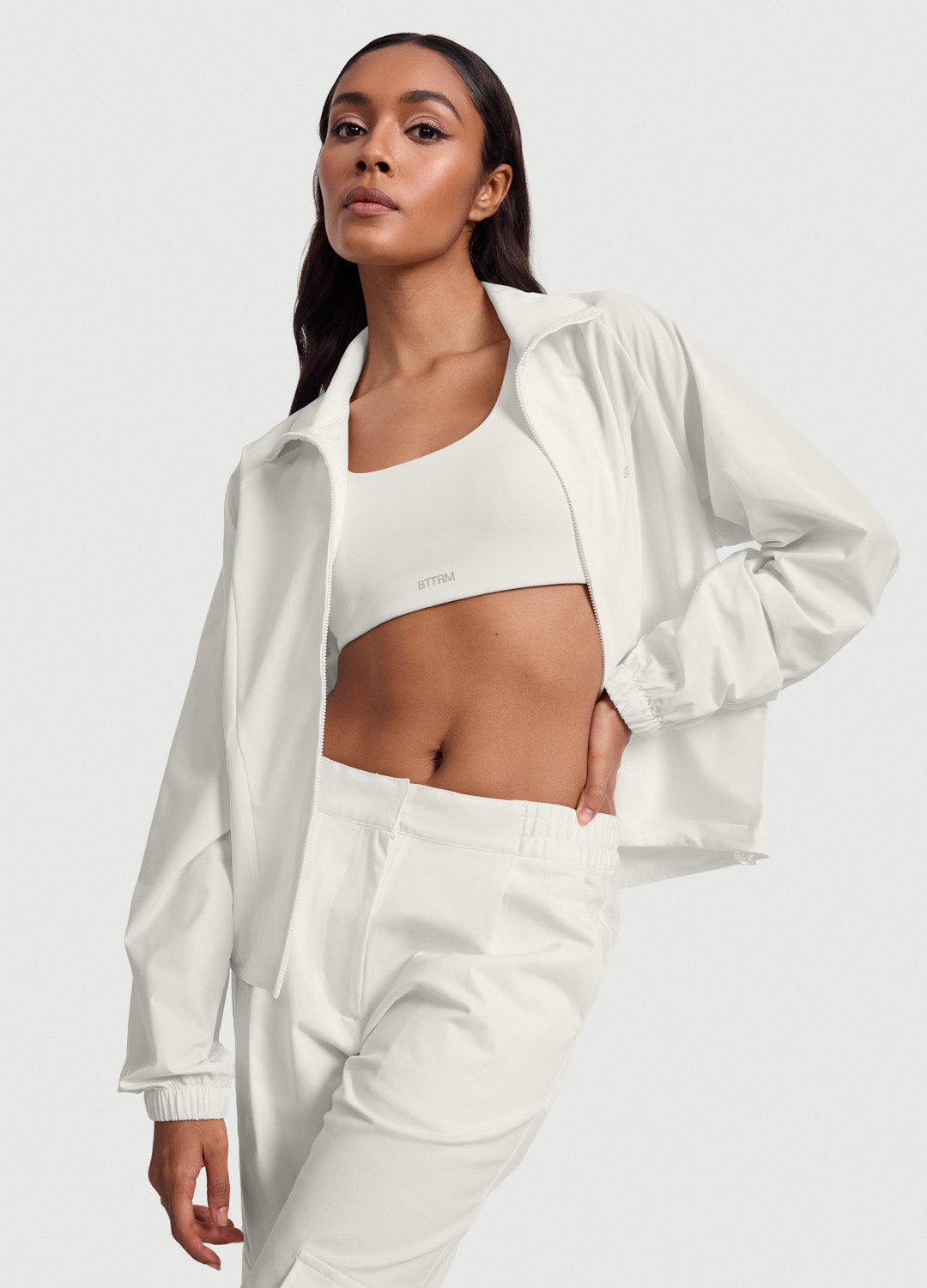 Stylish Everyday Zip Jacket for Men & Women - Lightweight Comfortable Windbreaker for Outdoor Activities, Travel & Casual Wear