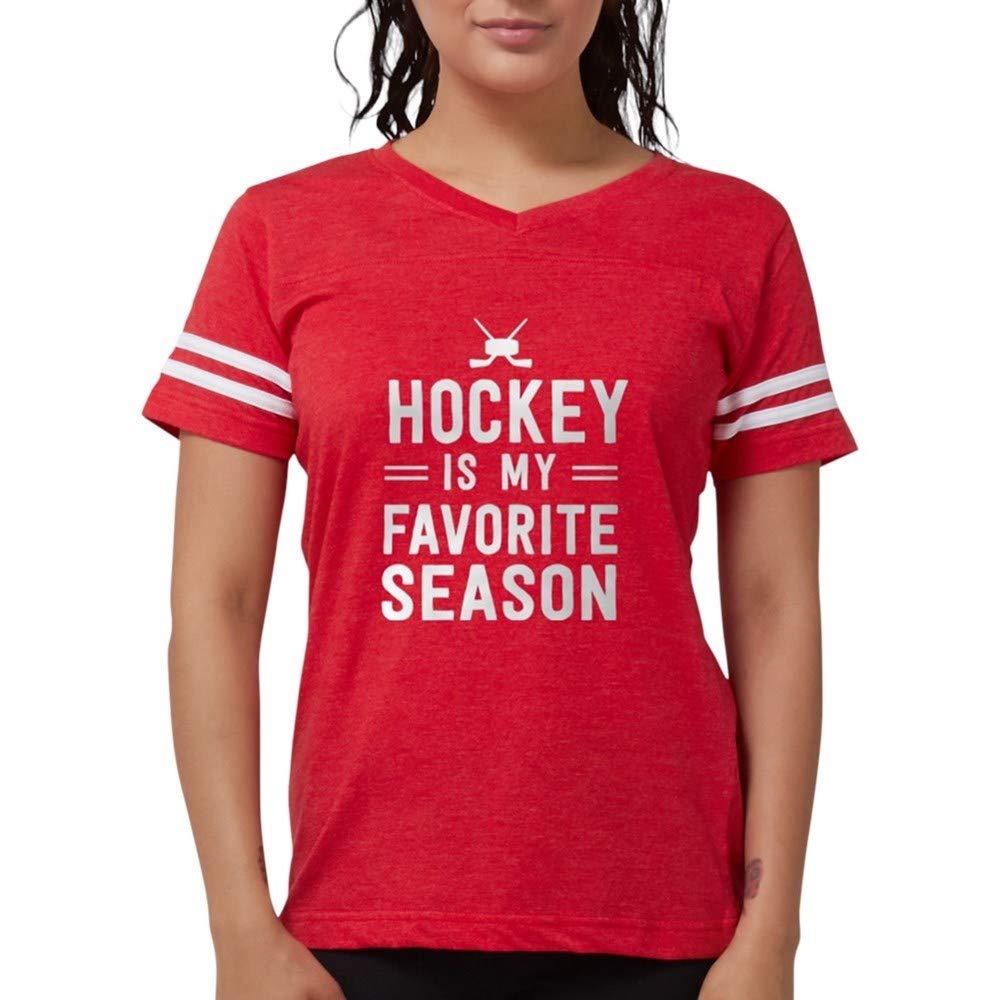 Hockey is My Favorite Season T-Shirt - Funny Sports Fan Gift for Hockey Lovers - Perfect for Games, Tailgating & Fan Apparel