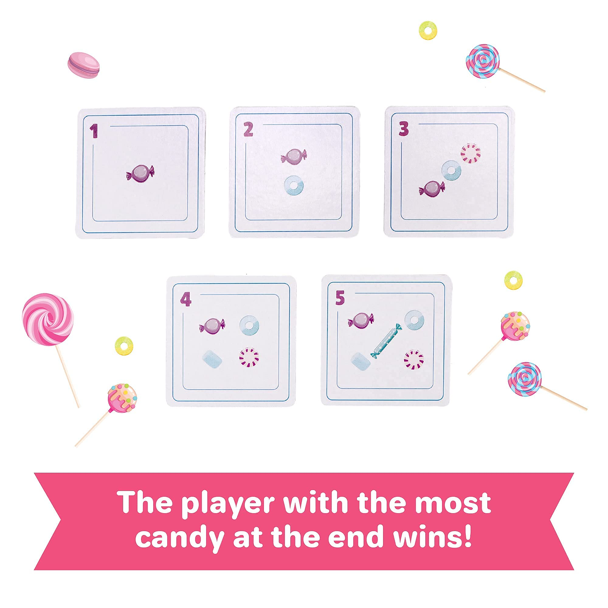 Sweet Sums Kindergarten Math Games - Addition and Subtraction Learning Games for Kids Ages 4-8 | 1st Grade Math Manipulatives | Fun Classroom & Homeschool Math Activities