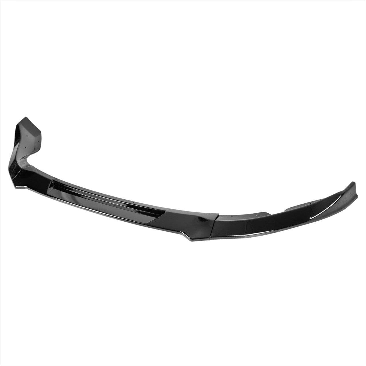 2009-2012 Nissan 370Z 3PC Glossy Black Front Bumper Lip Splitter Kit - Aggressive Style Upgrade for Street Racing & Car Shows