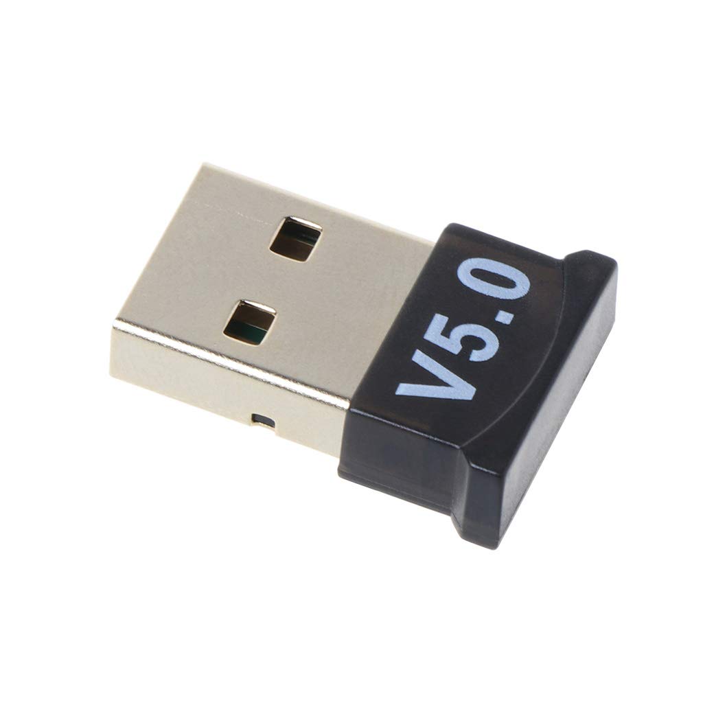 MISUVRSE Bluetooth 5.0 Adapter Transmitter & Receiver - Wireless USB Dongle for PC, Laptop, Desktop, Keyboard, Mouse, Headset, Speaker, Nintendo Switch | Plug & Play for Home Office, Gaming, and Entertainment