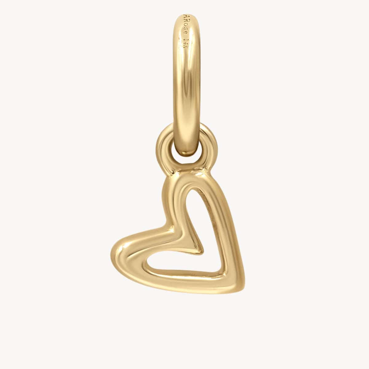 Mini Golden Heart Charm Necklace - Elegant & Dainty Jewelry for Women - Perfect for Valentine's Day, Anniversary & Everyday Wear