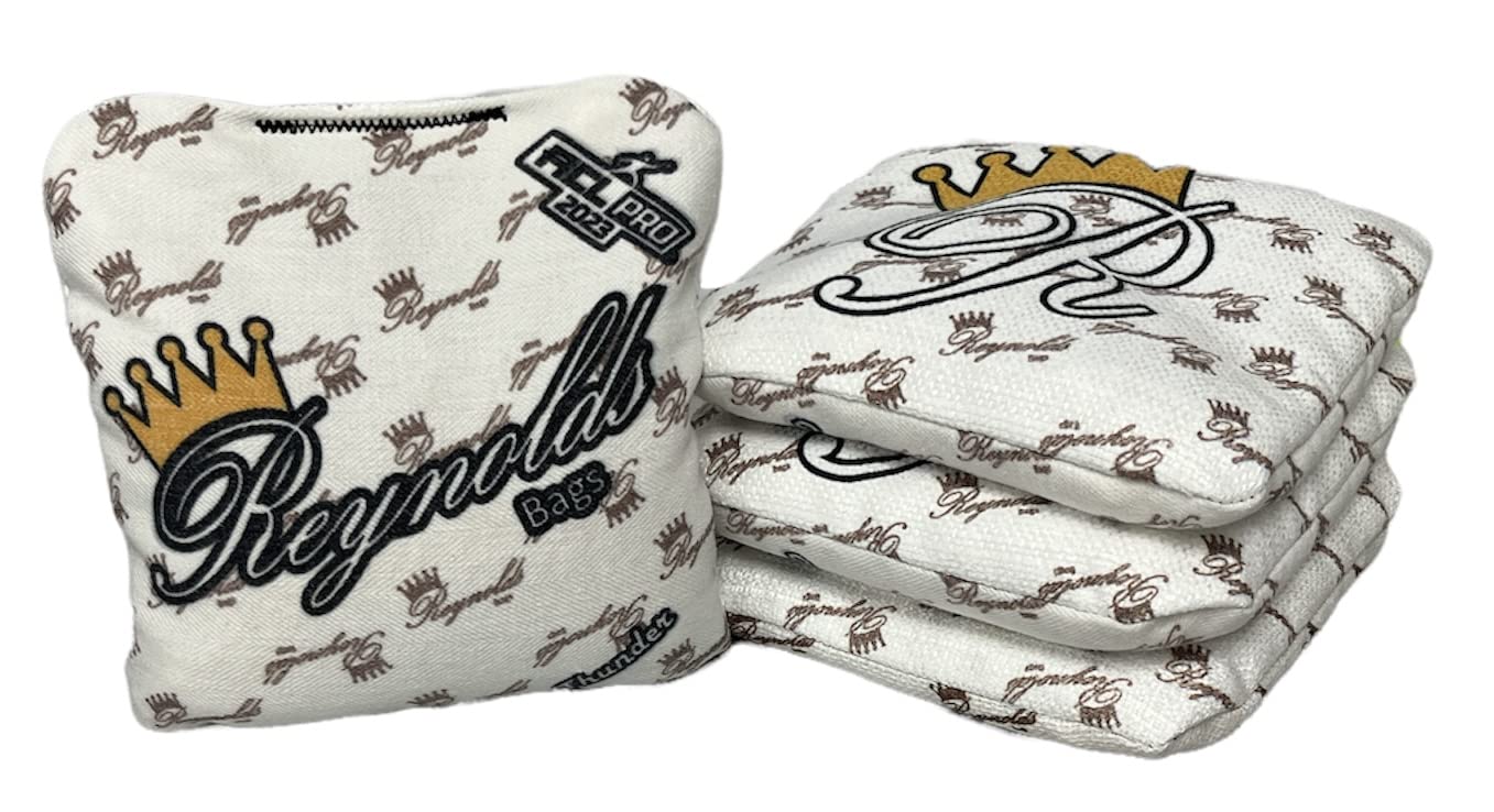 Thunder - Reynolds Cornhole Bags - ACL Approved Professional Cornhole Bags Set - Made in USA - Perfect for Backyard Games, Tailgating & Competitive Play