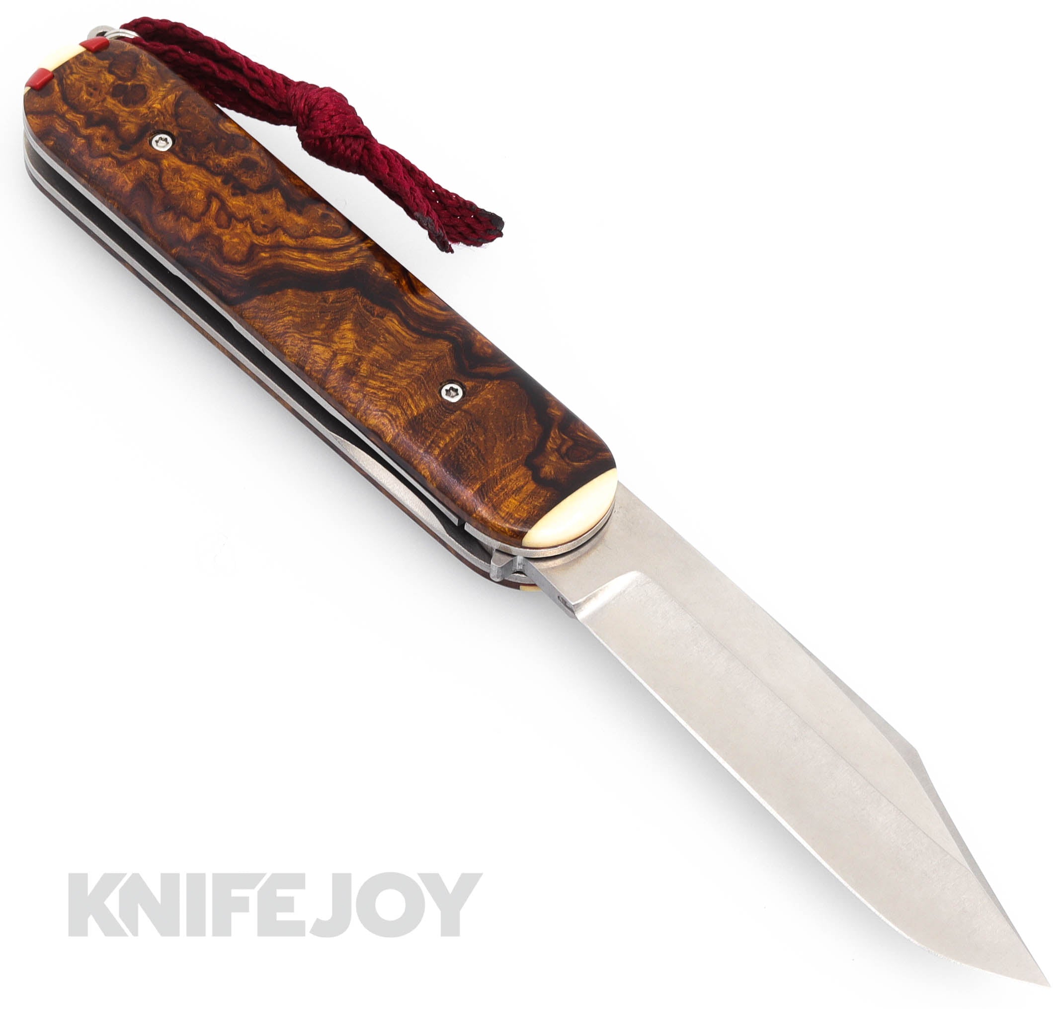 Premium CPM 154 Blade Switchblade Knife - Desert Ironwood & Antique Micarta Handle - Tactical EDC Pocket Knife for Outdoor Survival, Camping & Everyday Carry