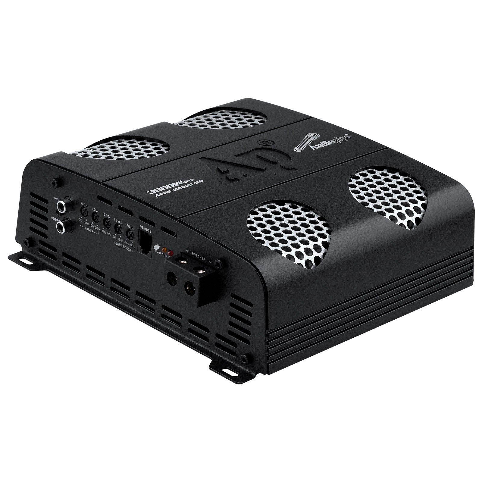 3000W Class D Mosfet Amplifier 2 Ohm - APHF 3000D H2 High Power Car Audio Amp for Subwoofers & Speakers | Perfect for Car Audio Systems, Home Theater & DJ Setups