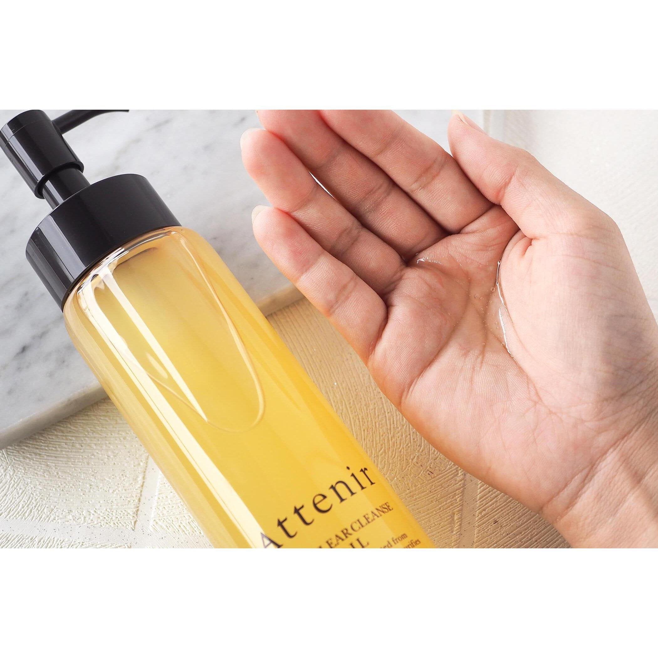 Attenir Skin Clear Oil Cleanser - Fragrance Free 175ml | Gentle Makeup Remover & Deep Pore Cleanser for Sensitive Skin | Daily Facial Cleansing Routine