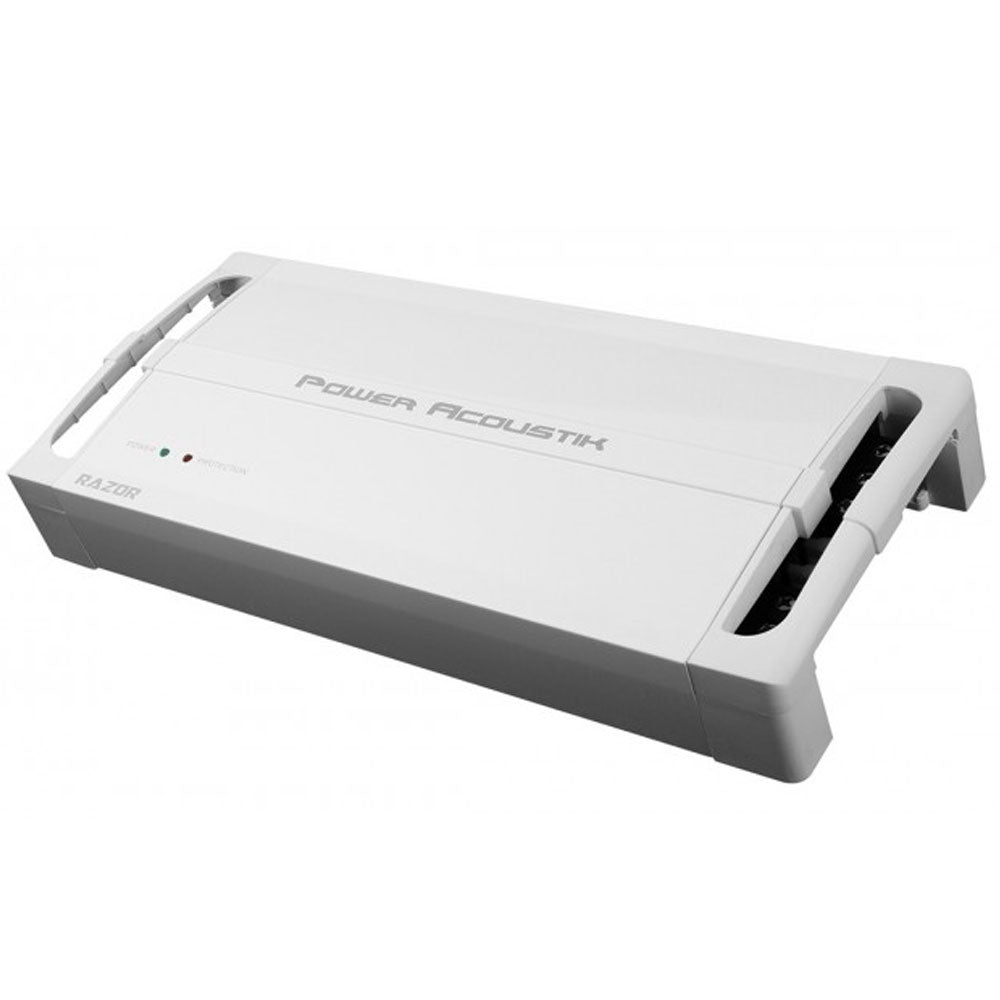 Power Acoustik MA4 3000D 4-Channel Marine Amplifier - 3000W Class D Compact Boat Audio System for Boats, Yachts & Watercrafts - Perfect for Marine Stereo Upgrades & Outdoor Water Adventures