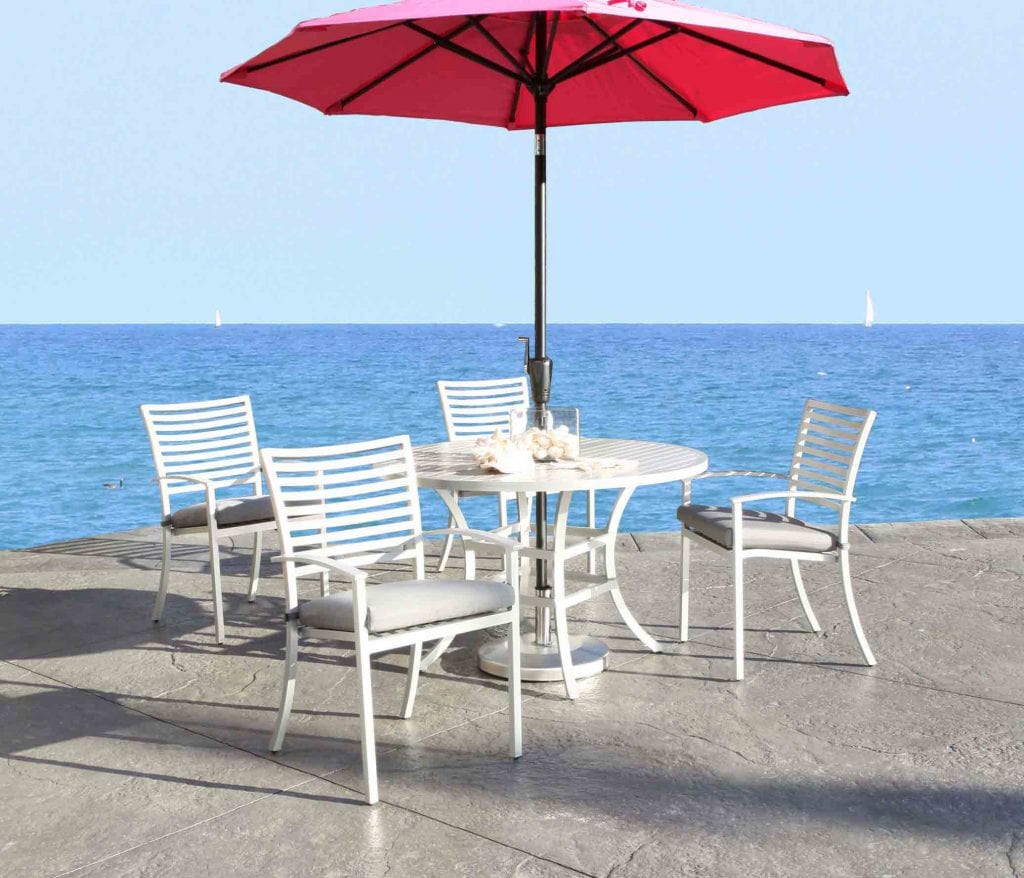 11' Deluxe Auto Tilt Patio Umbrella with Wind Vent - Perfect for Poolside, Backyard, and Outdoor Dining Areas