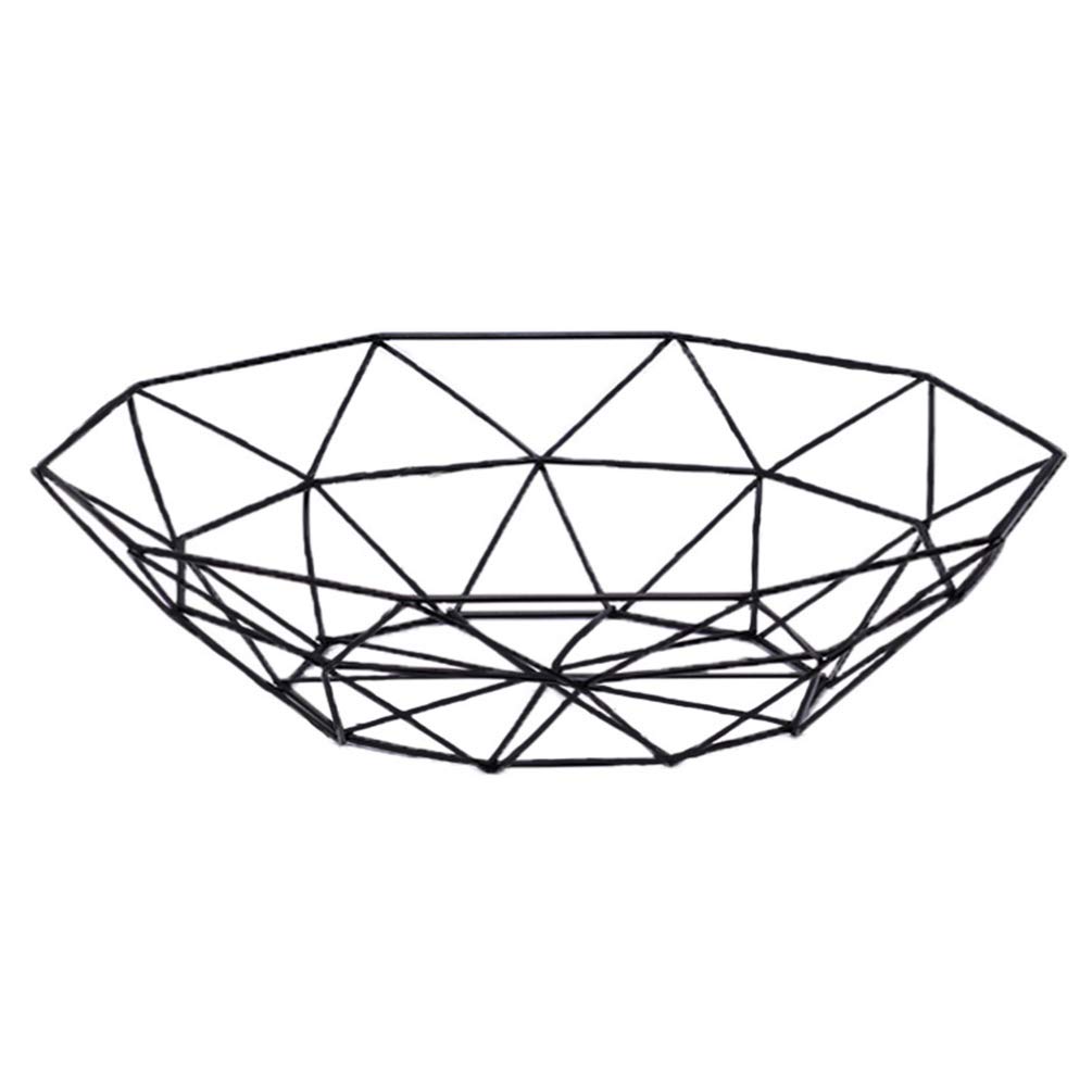 Cabilock 1-Piece Multi-Purpose Storage Basket - Snack Food Drain Basket for Fruits, Vegetables, Kitchen & Bathroom Organization - Perfect for Countertop, Refrigerator & Pantry Storage