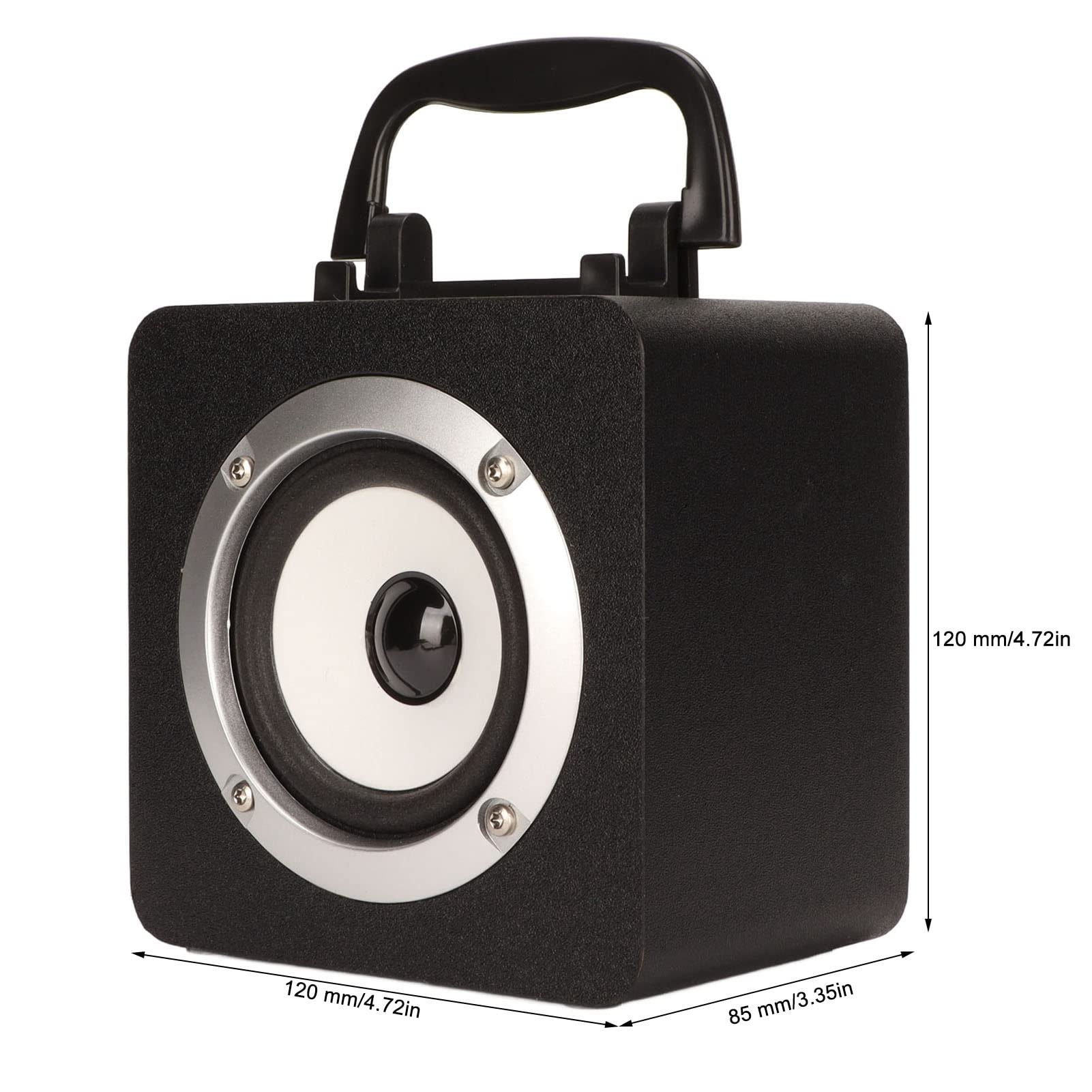 Retro Black Studio Headphones with Aux Cable for Band Monitoring & Portable Speakers - Perfect for Home Studio, Live Performances, and Music Practice