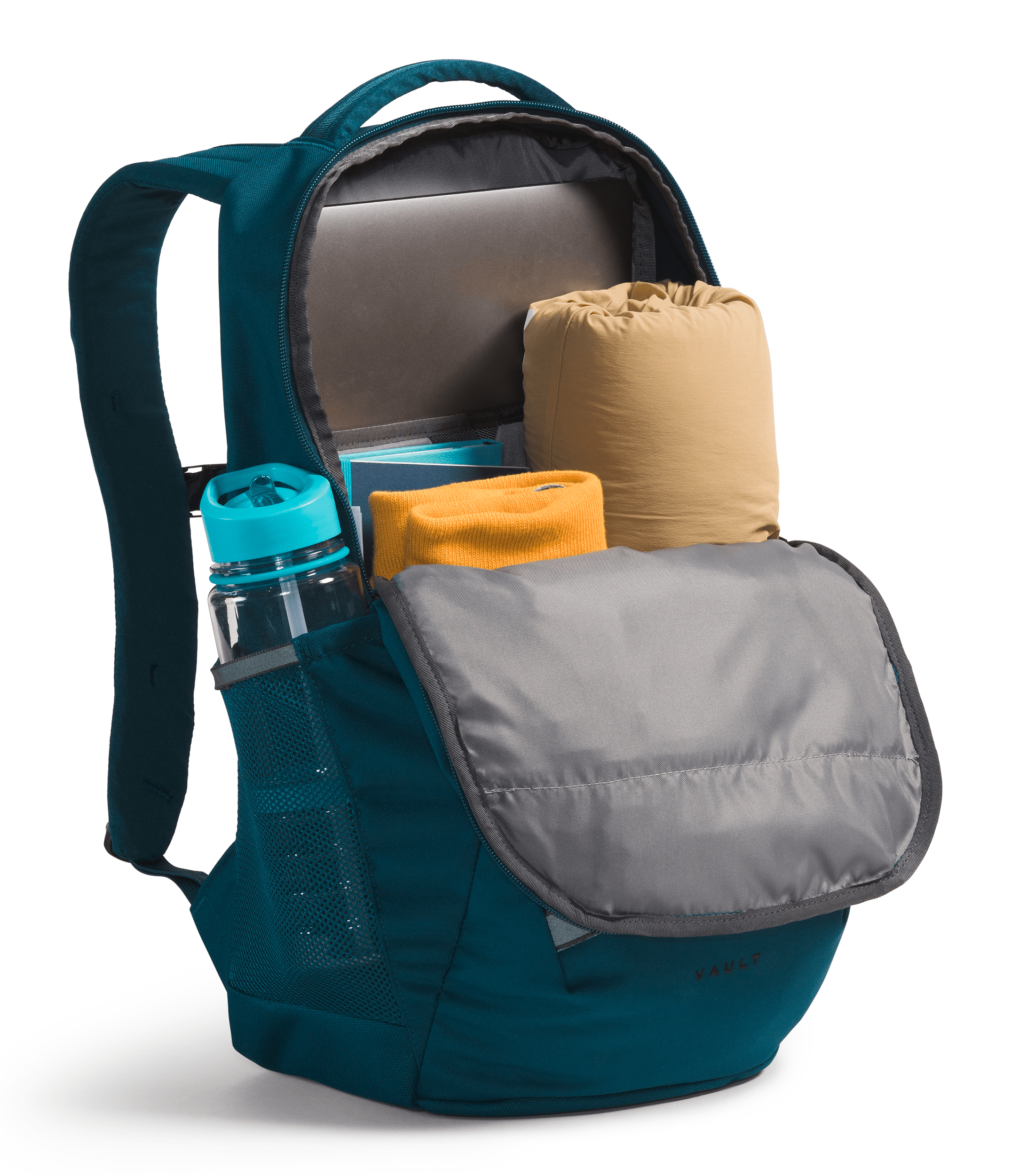 The North Face Vault Backpack - Durable Laptop Backpack for Men & Women - Water-Resistant School, Travel & Hiking Daypack - Fits 15