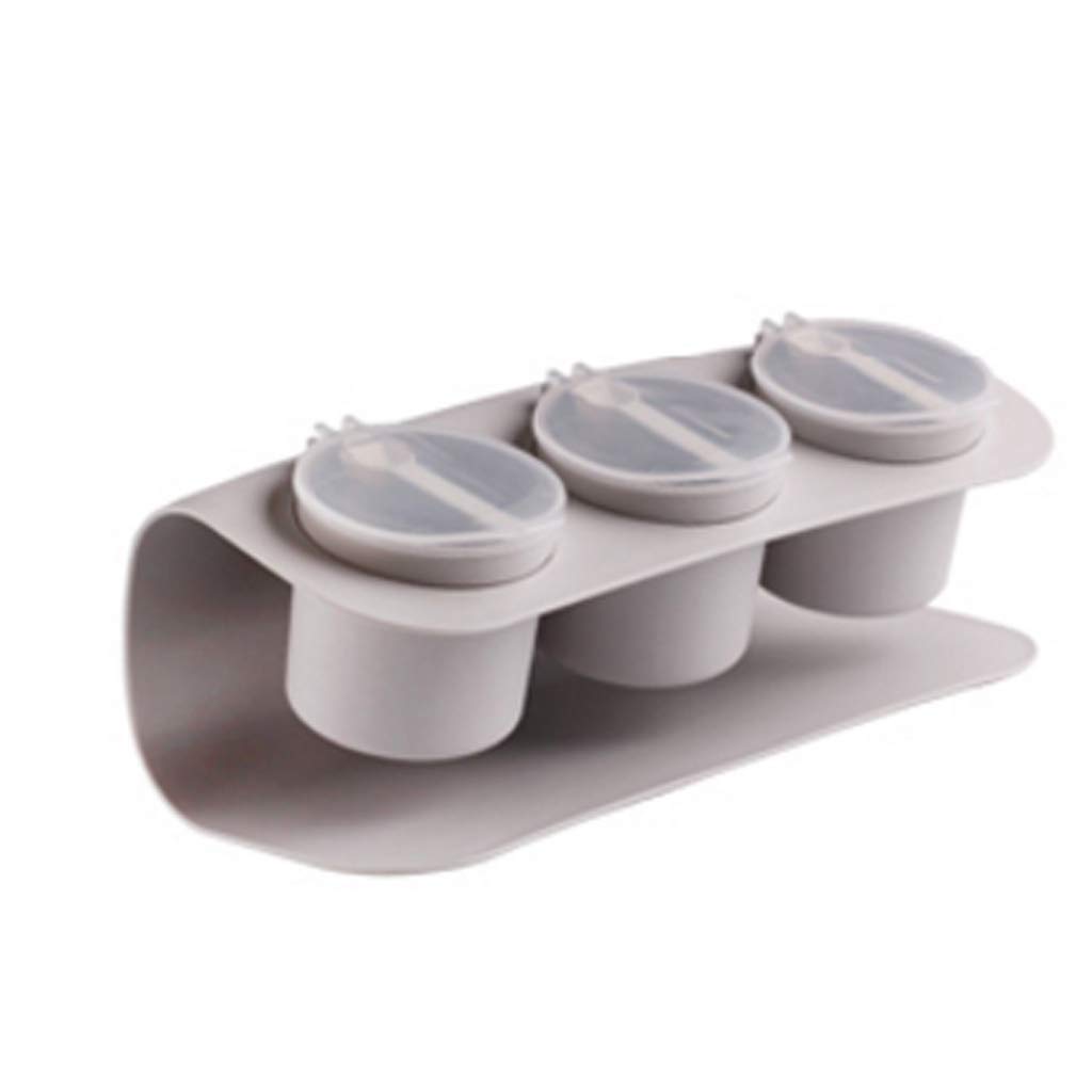 Premium Salt and Pepper Shaker Set - Airtight Seasoning Storage Container for Kitchen, Spice Organizer - Perfect for Cooking, Baking & Tabletop Seasoning (Color: A)